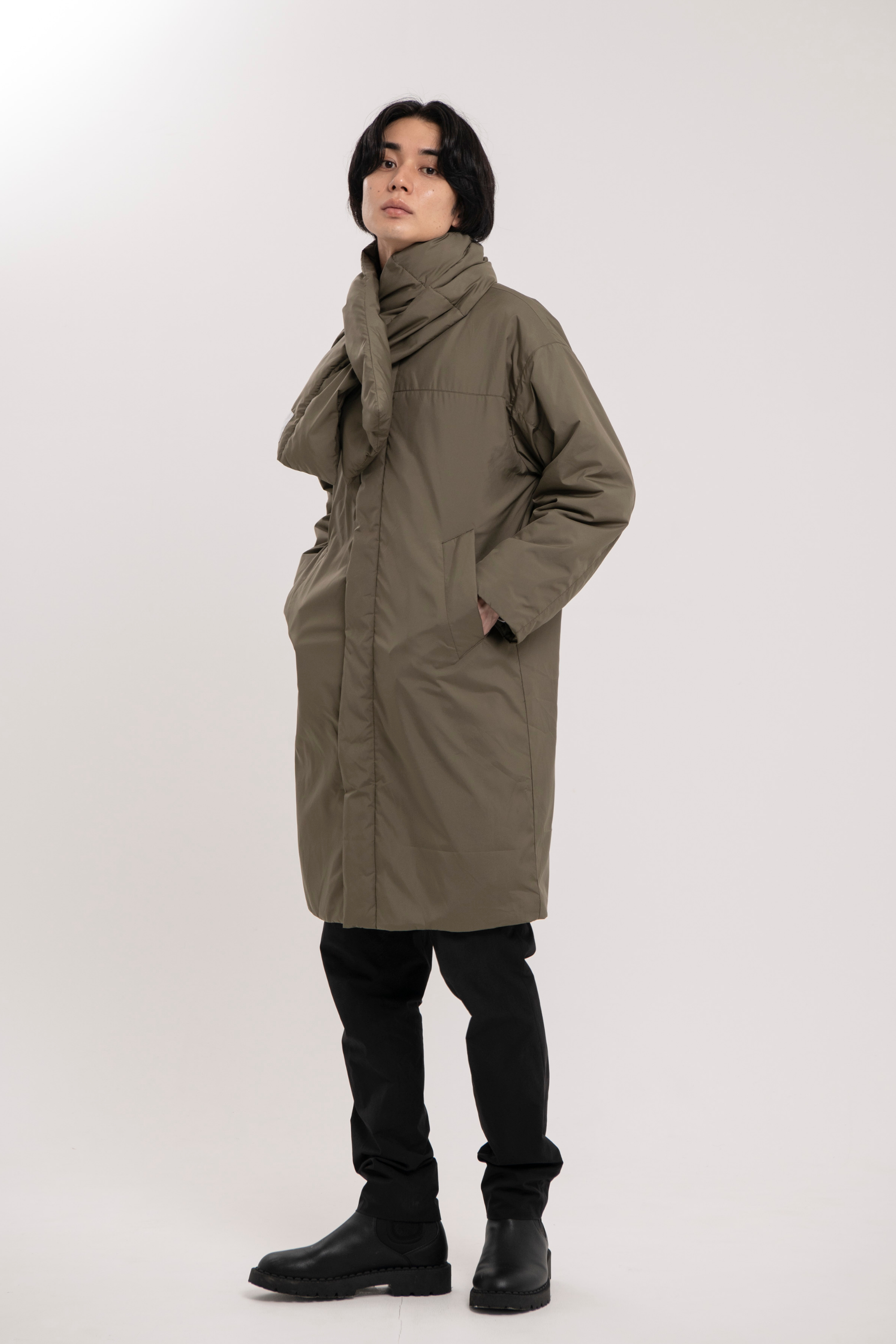 マフラーノットコート -Unisex：【25AW Collection 10月中旬発売予定】