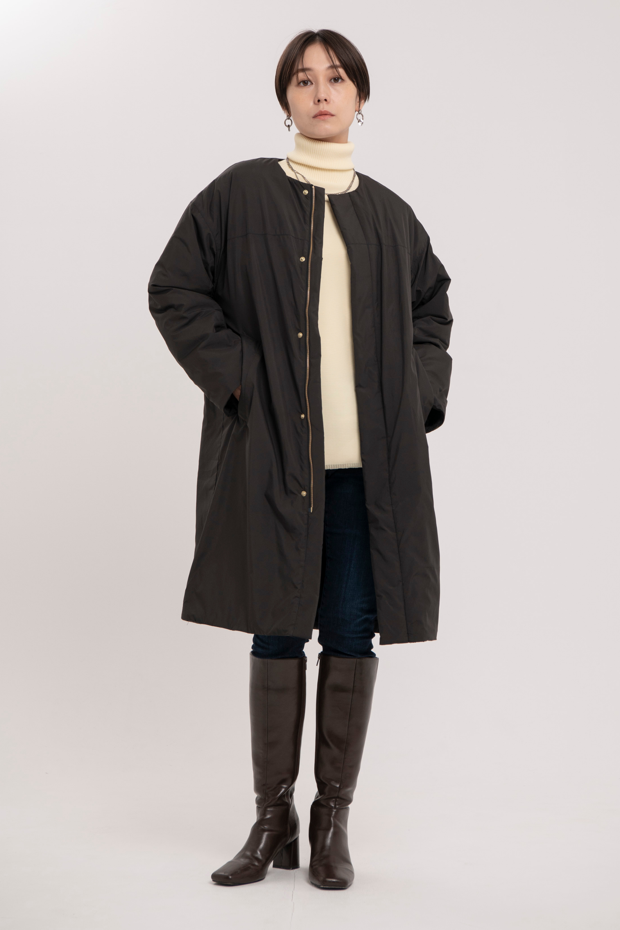 マフラーノットコート -Unisex：【25AW Collection 10月中旬発売予定】