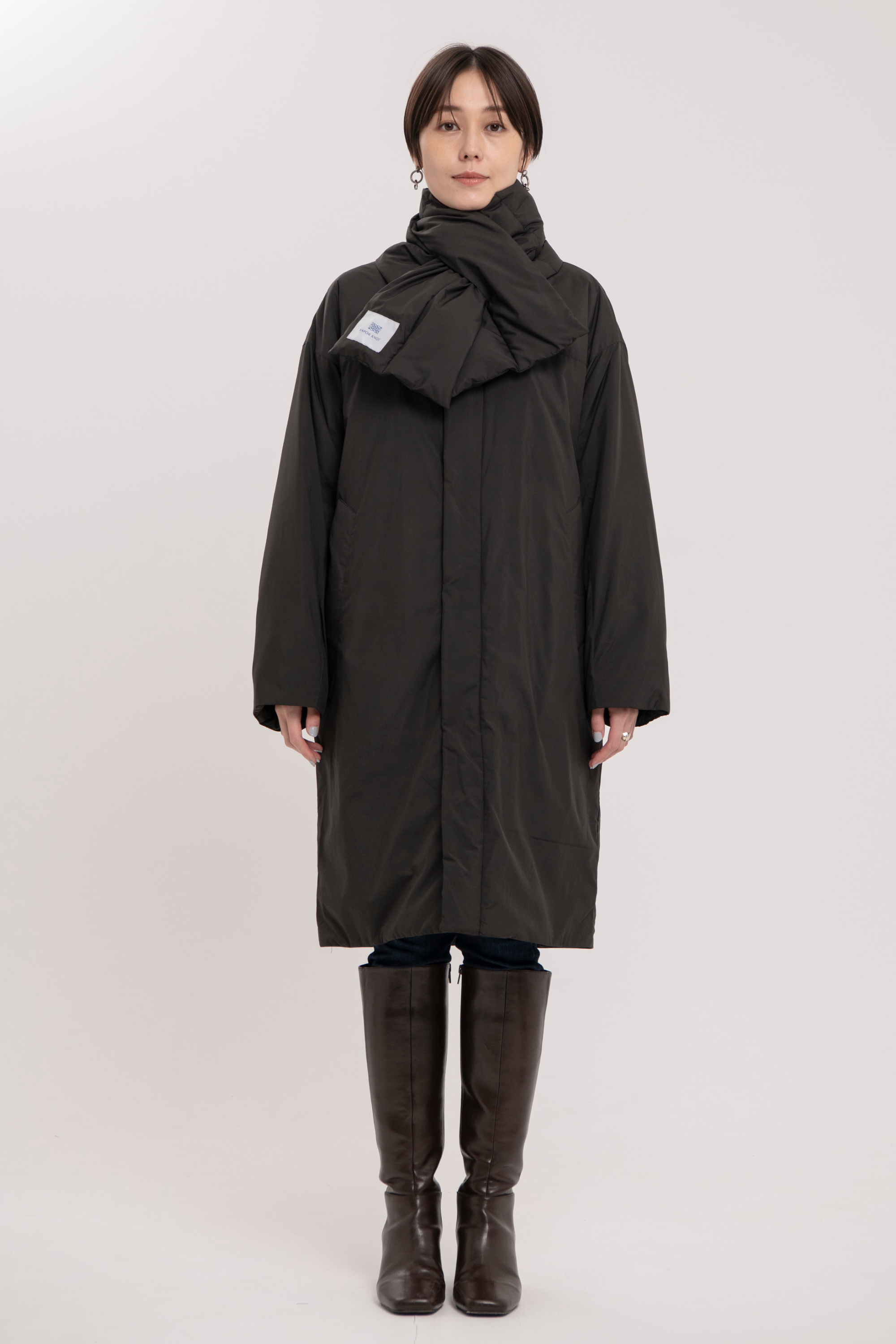 マフラーノットコート -Unisex：【25AW Collection 10月中旬発売予定】