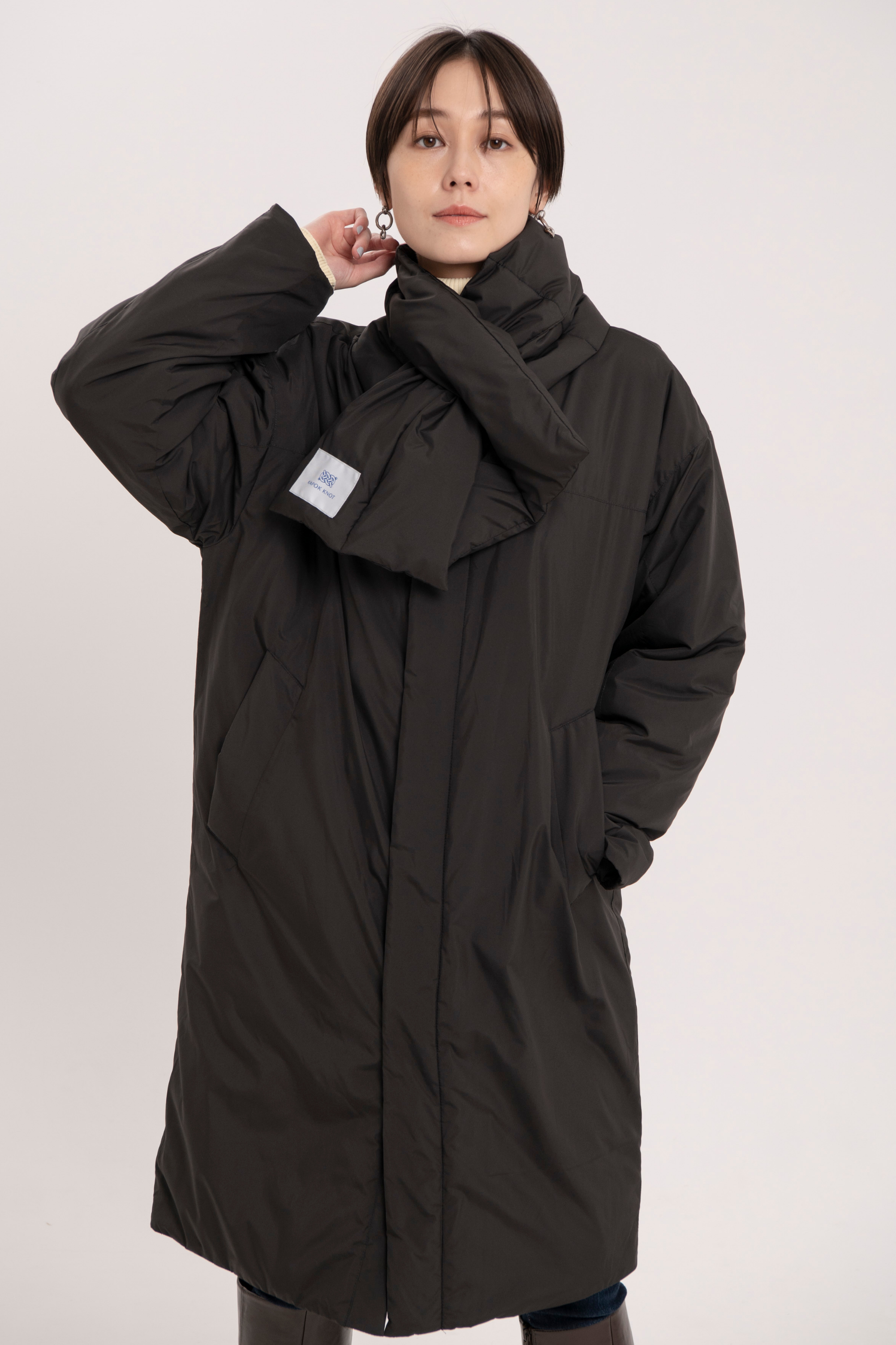 マフラーノットコート -Unisex：【25AW Collection 10月中旬発売予定】