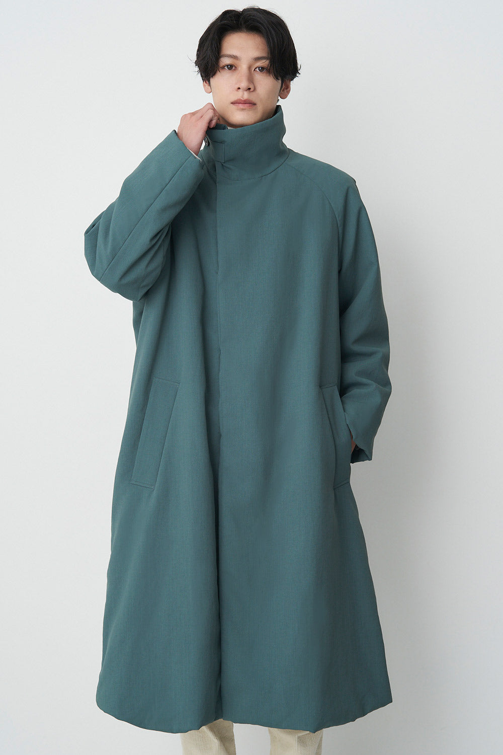 Stand Collar Coat - Unisex 