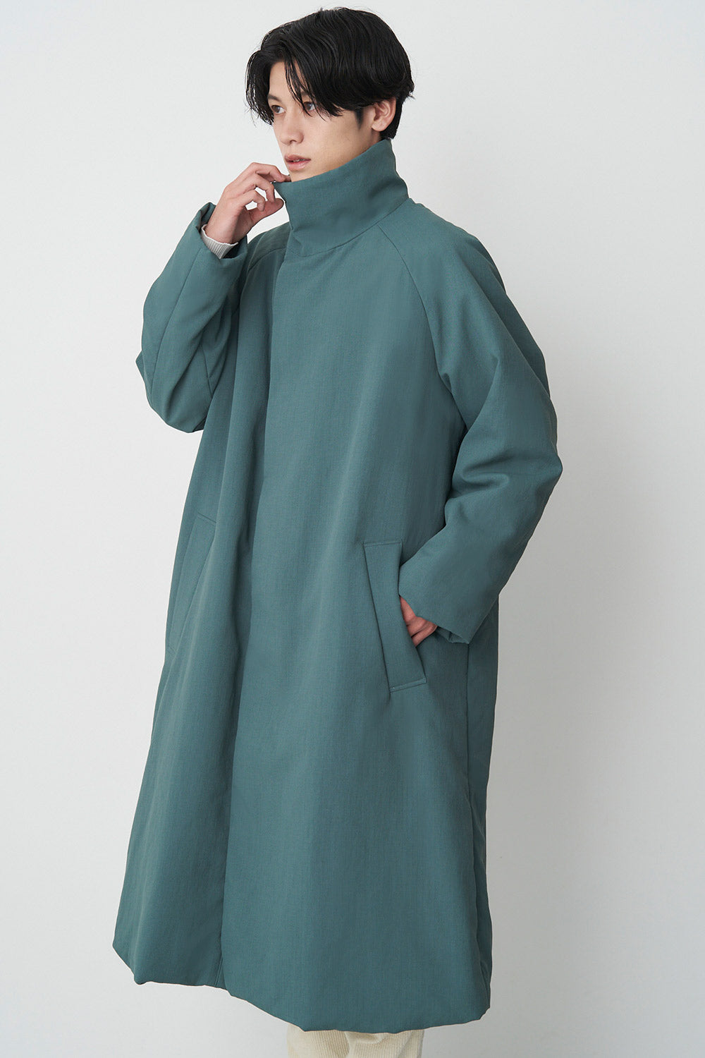 Stand Collar Coat - Unisex 