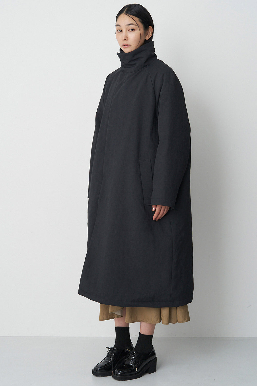 Stand Collar Coat - Unisex 