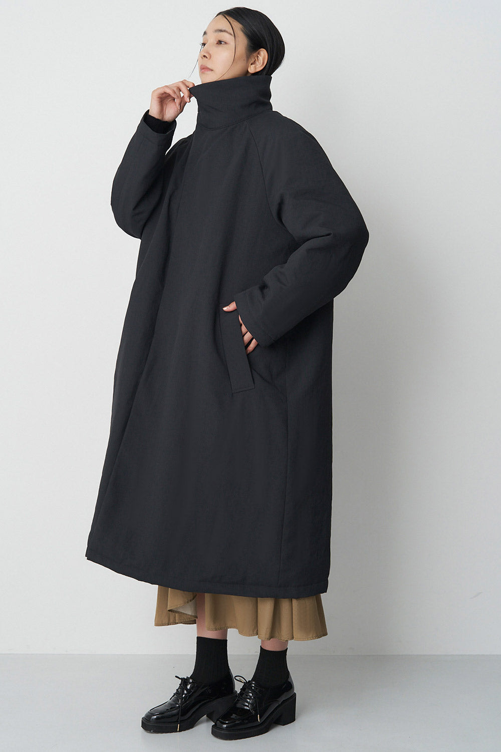 Stand Collar Coat - Unisex 