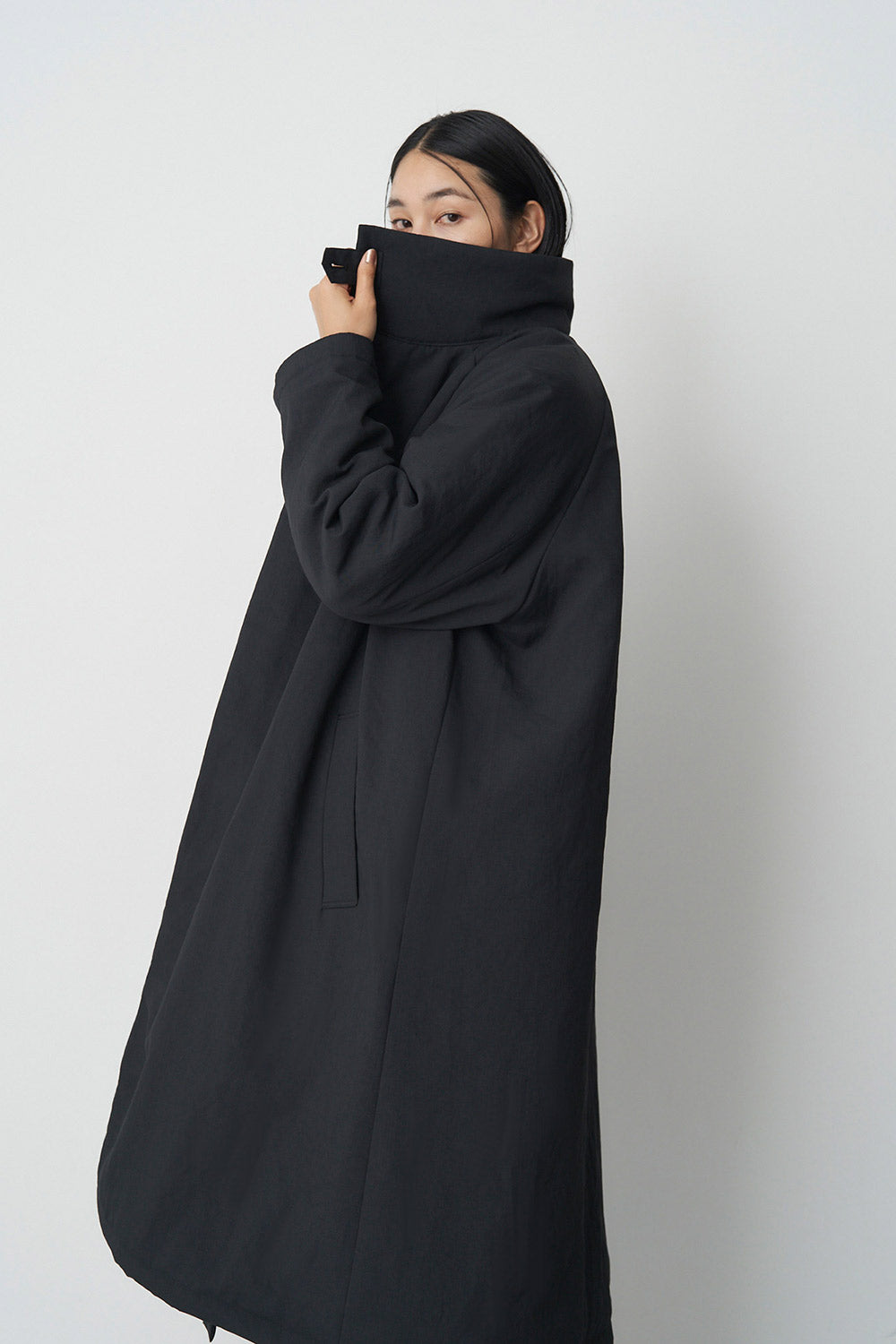 Stand Collar Coat - Unisex 