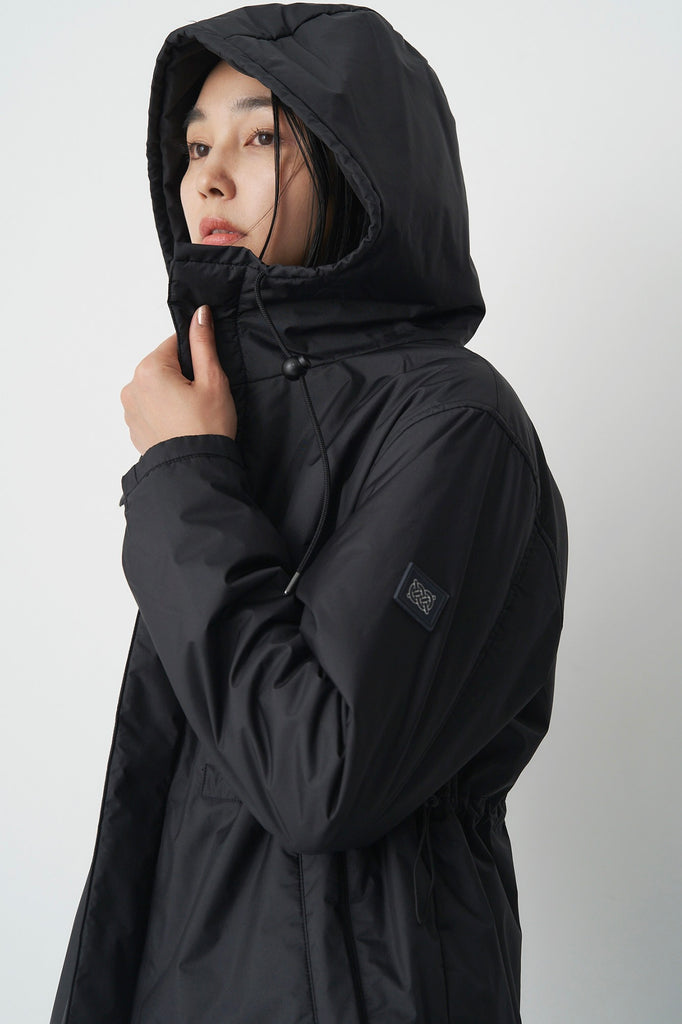 Kapok Down Hooded Jacket-Women’s