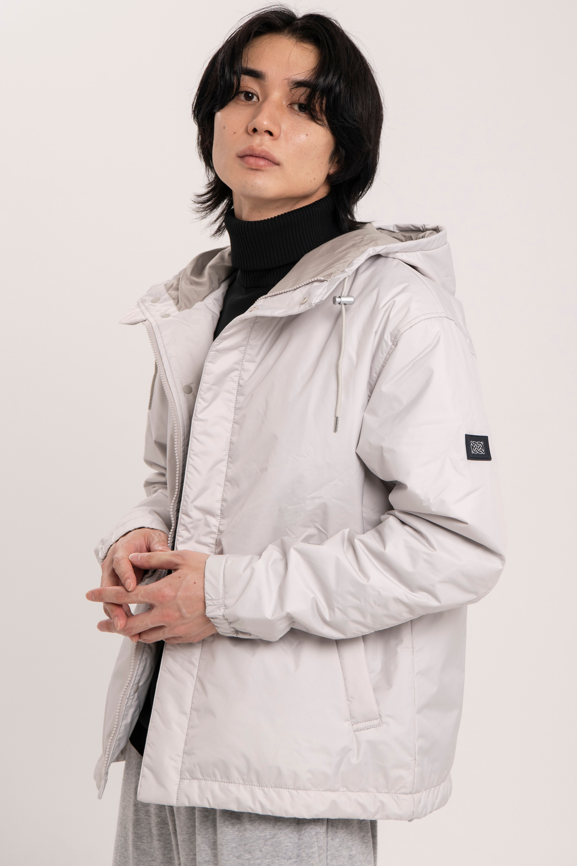 Collarless Trench-Women 