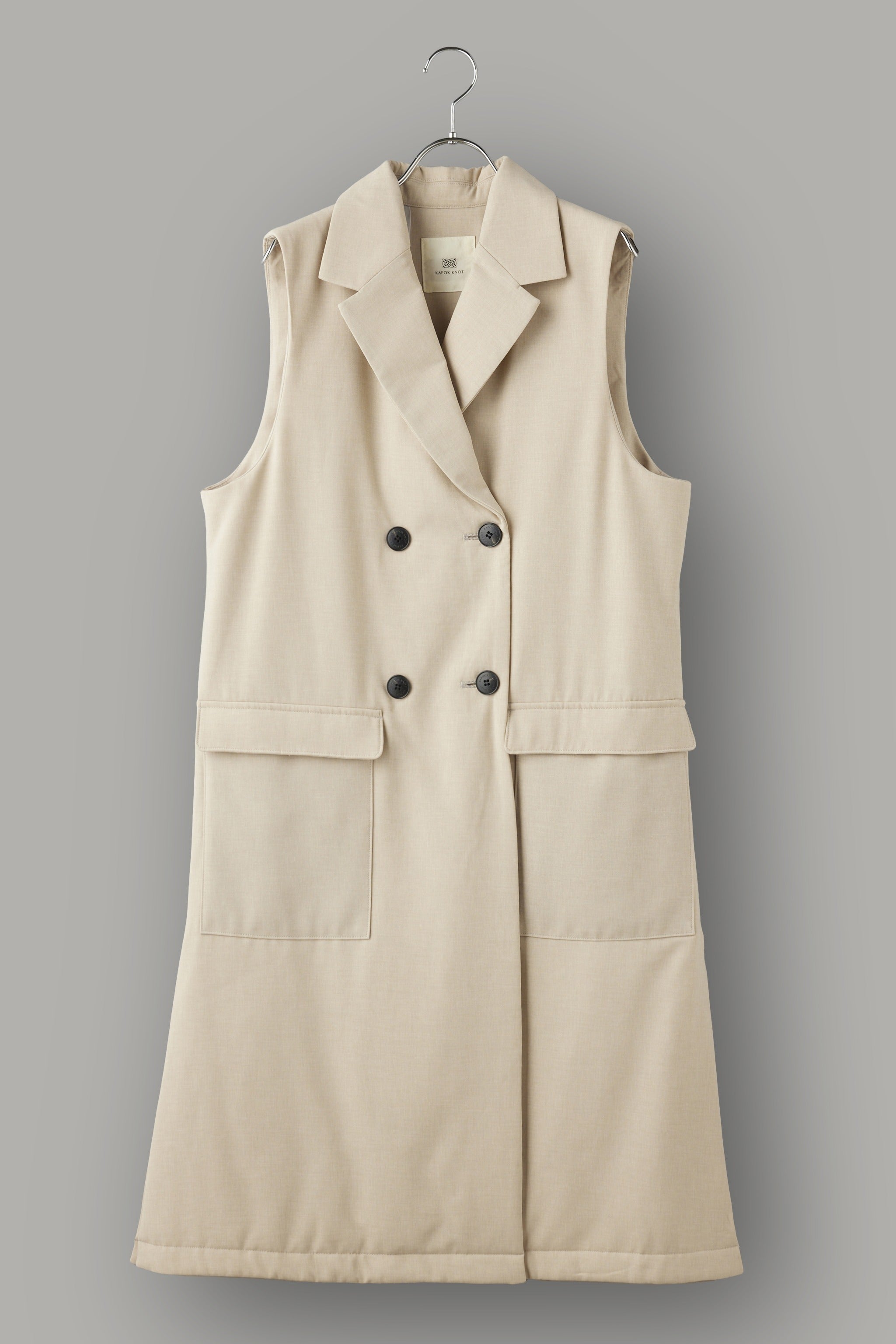 ロングベスト-Women