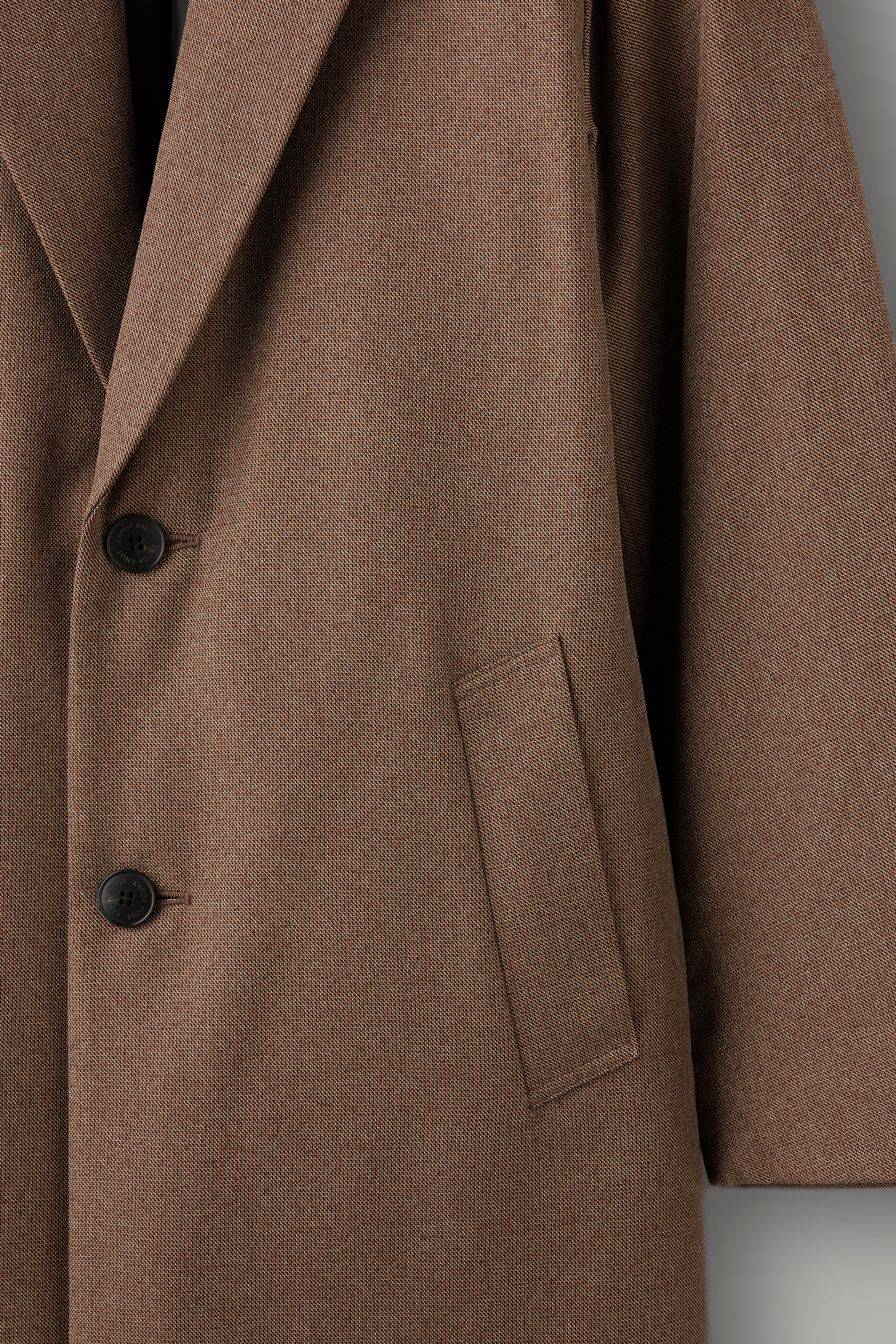Kapok Down Chester Coat-Unisex