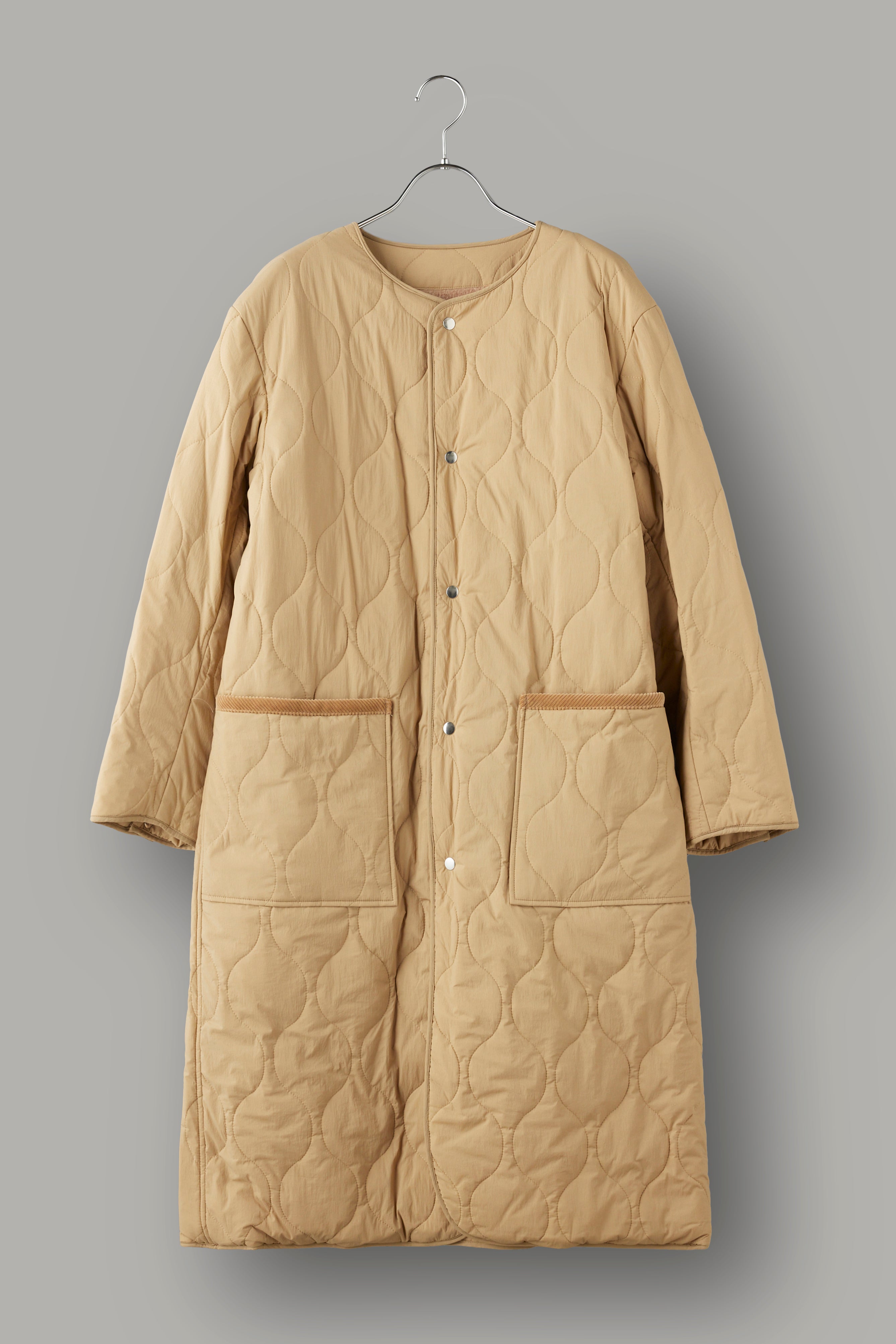 Reversible boa quilted coat - Unisex 