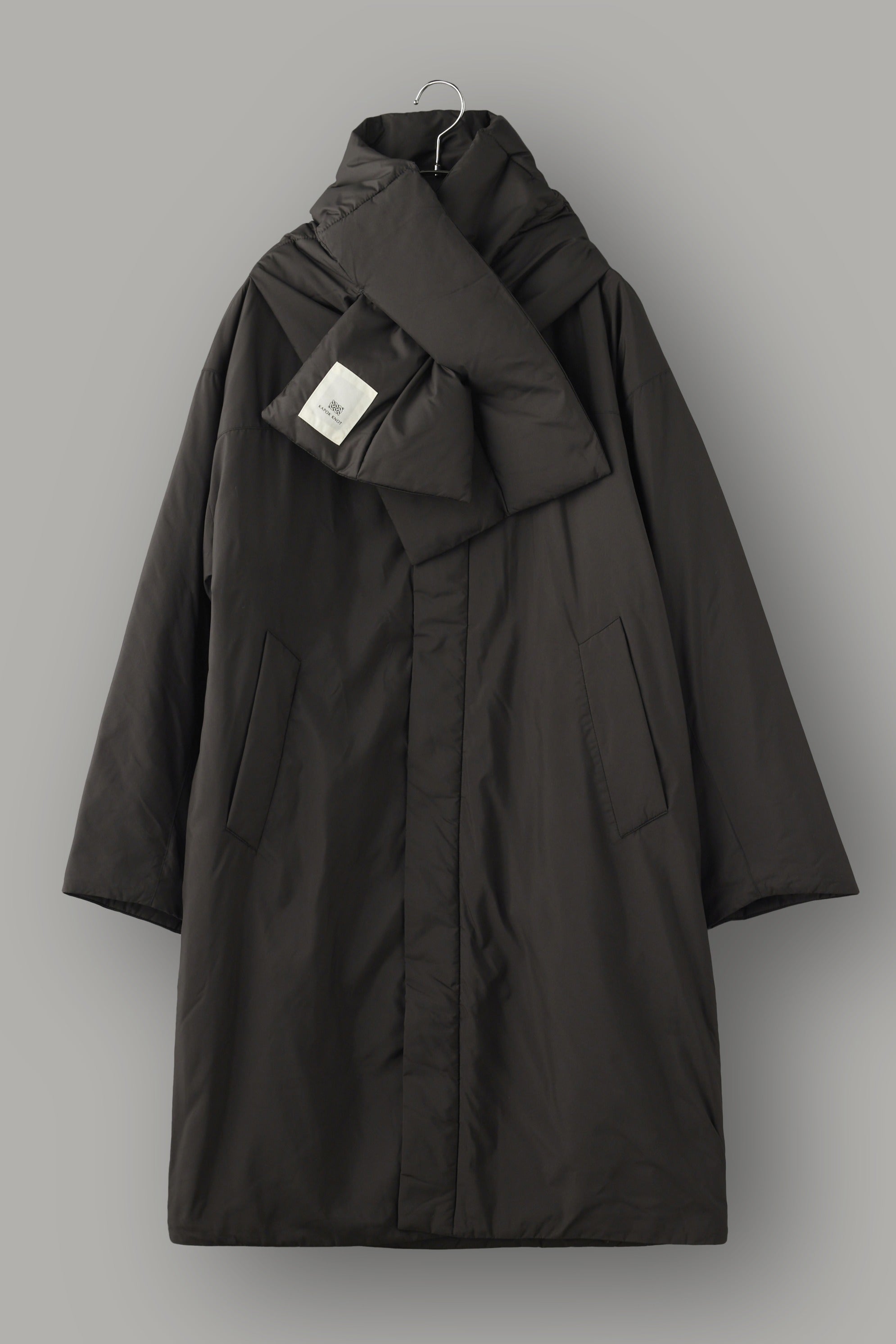 Kapok Down Hooded Jacket-Men’s