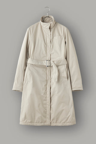 Waist Mark Parka Coat-Women 