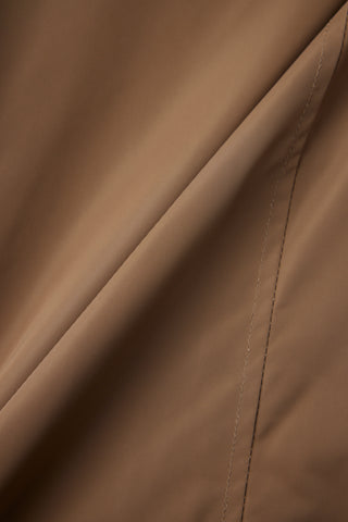 Waist Mark Parka Coat-Women 