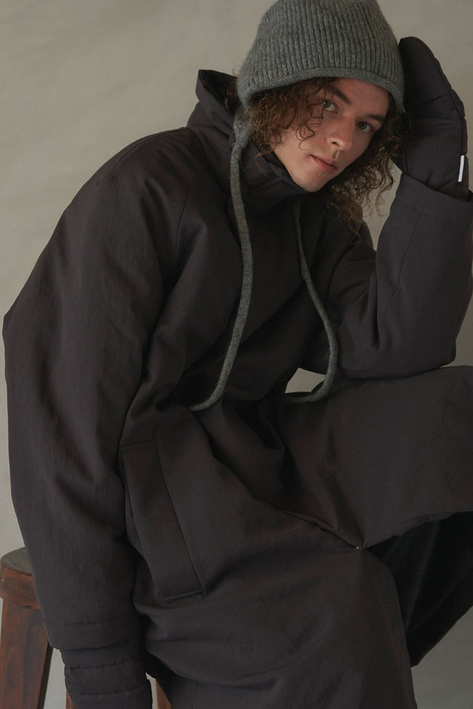 Stand Collar Coat — Unisex