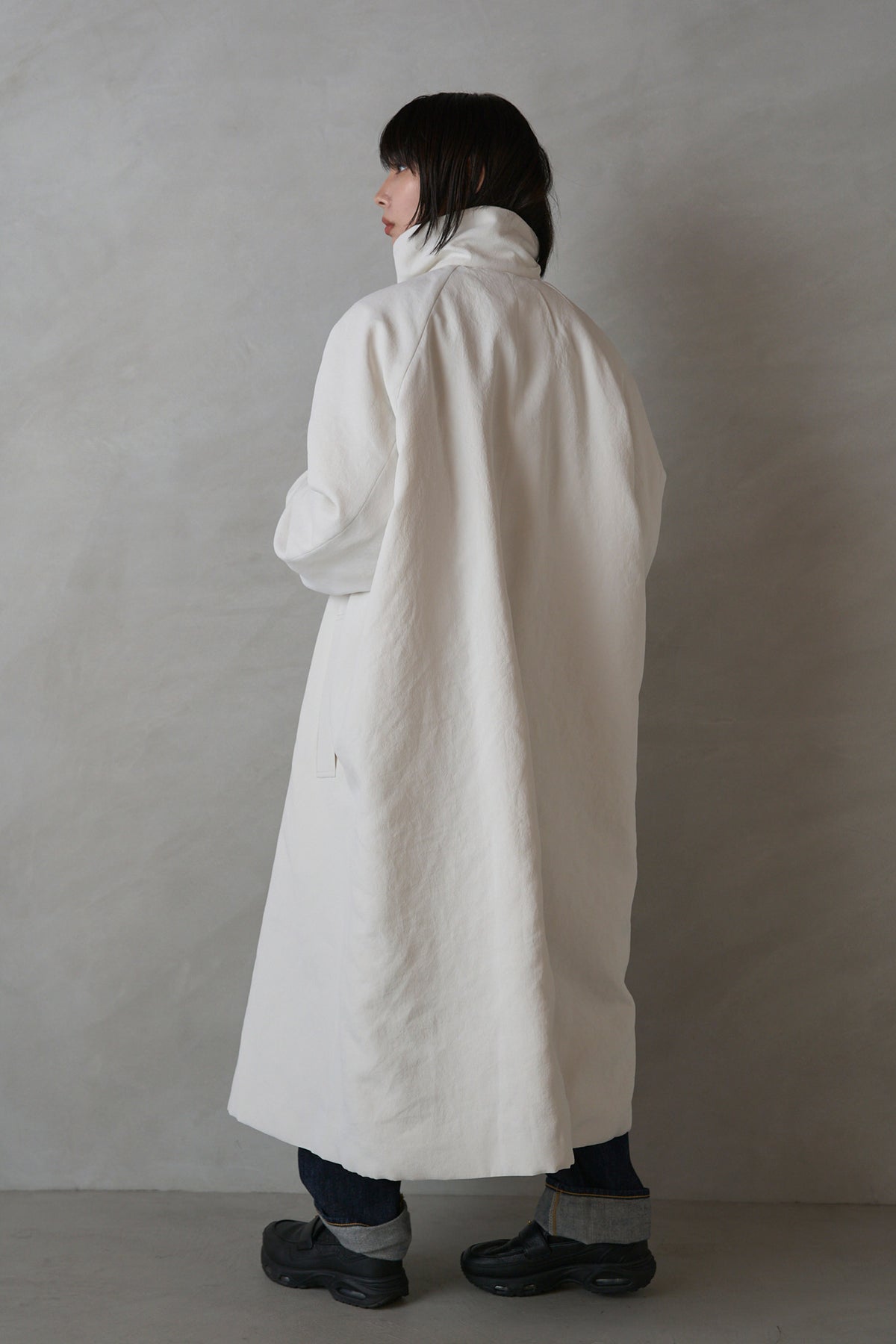 Stand Collar Coat — Unisex