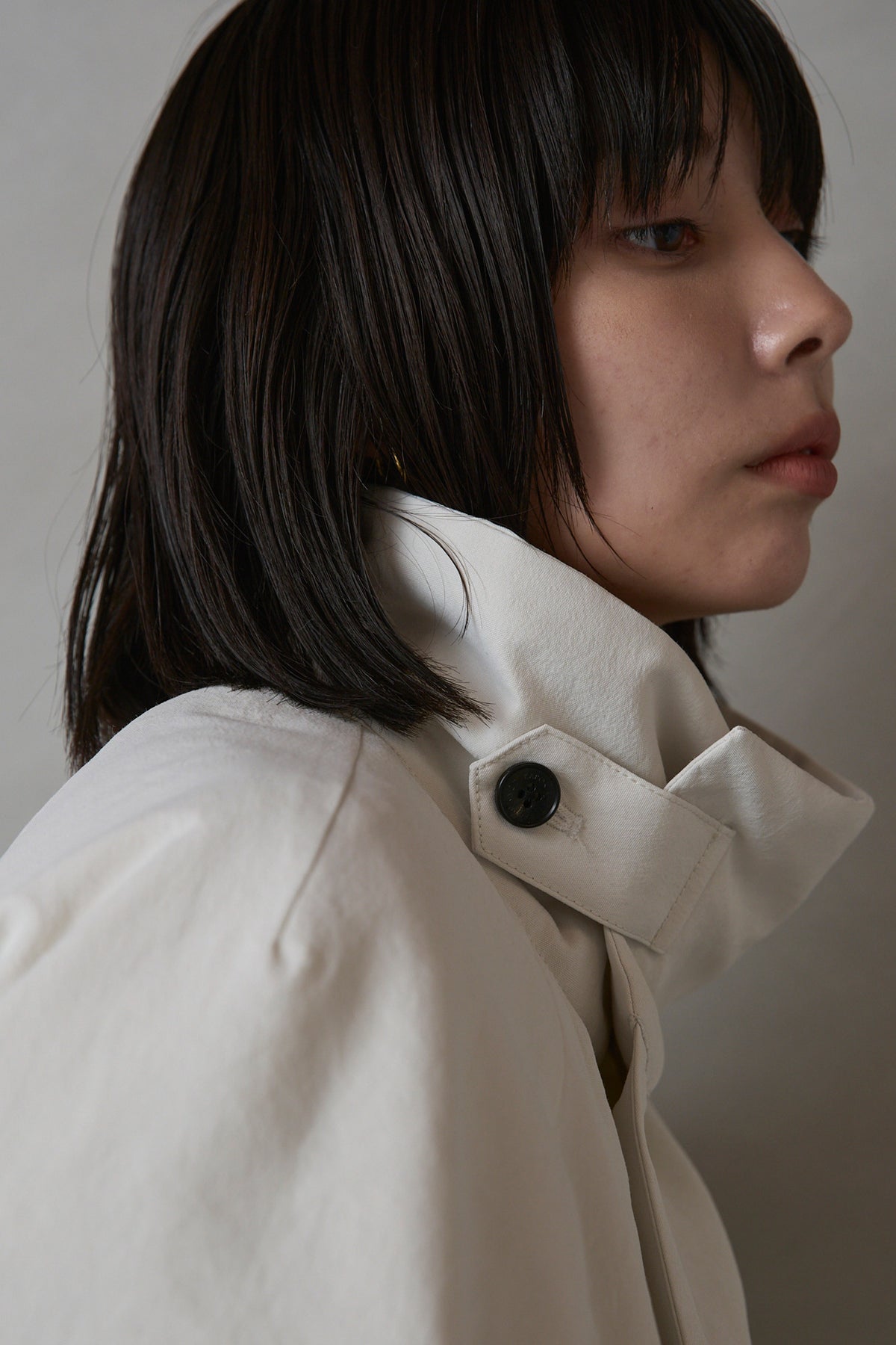 Stand Collar Coat — Unisex