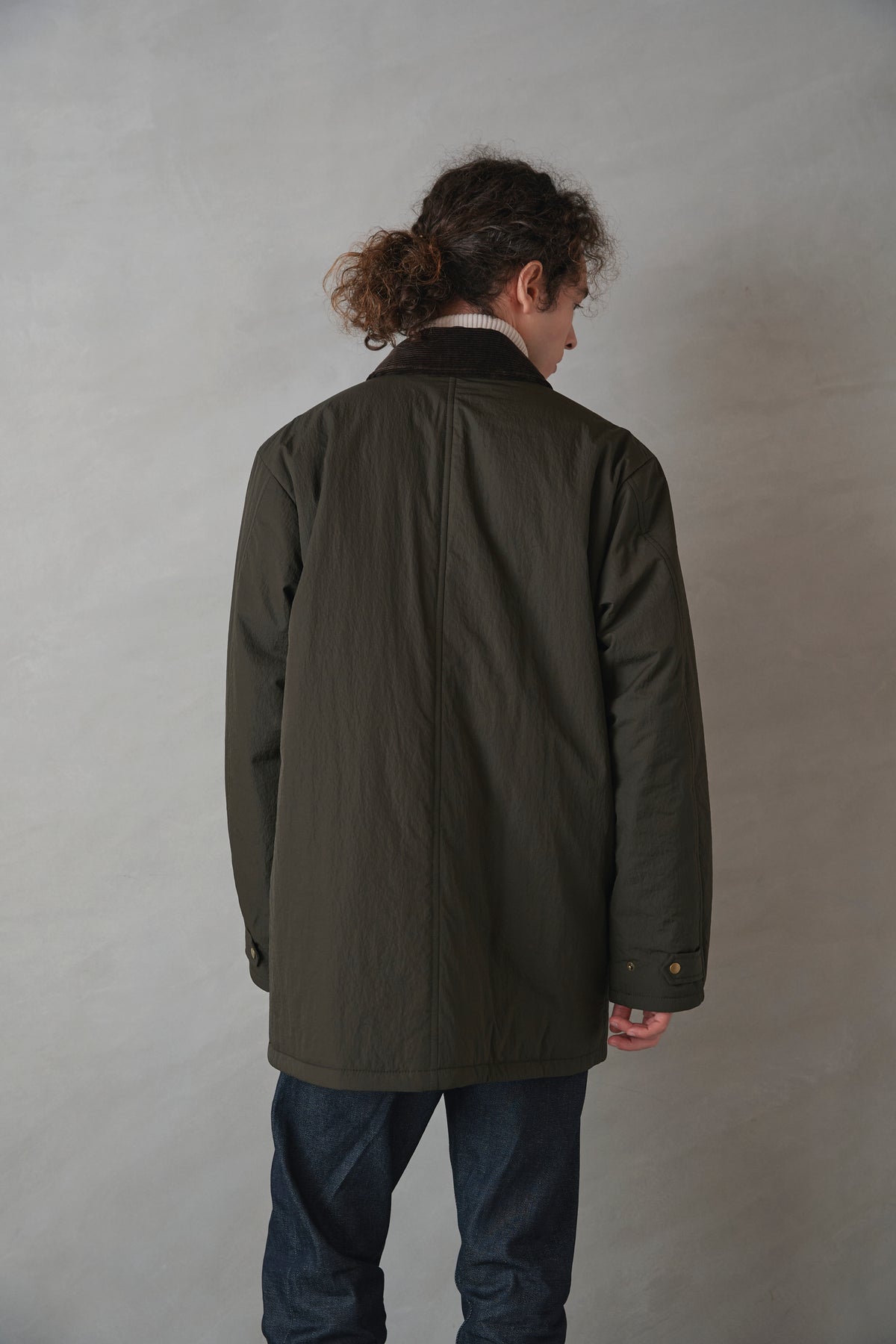 [New] コーデュロイカラージャケット-Unisex-
