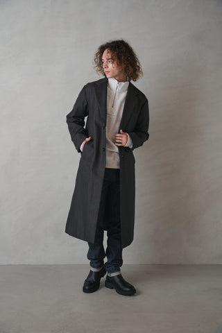 チェックチェスターコート-Unisex