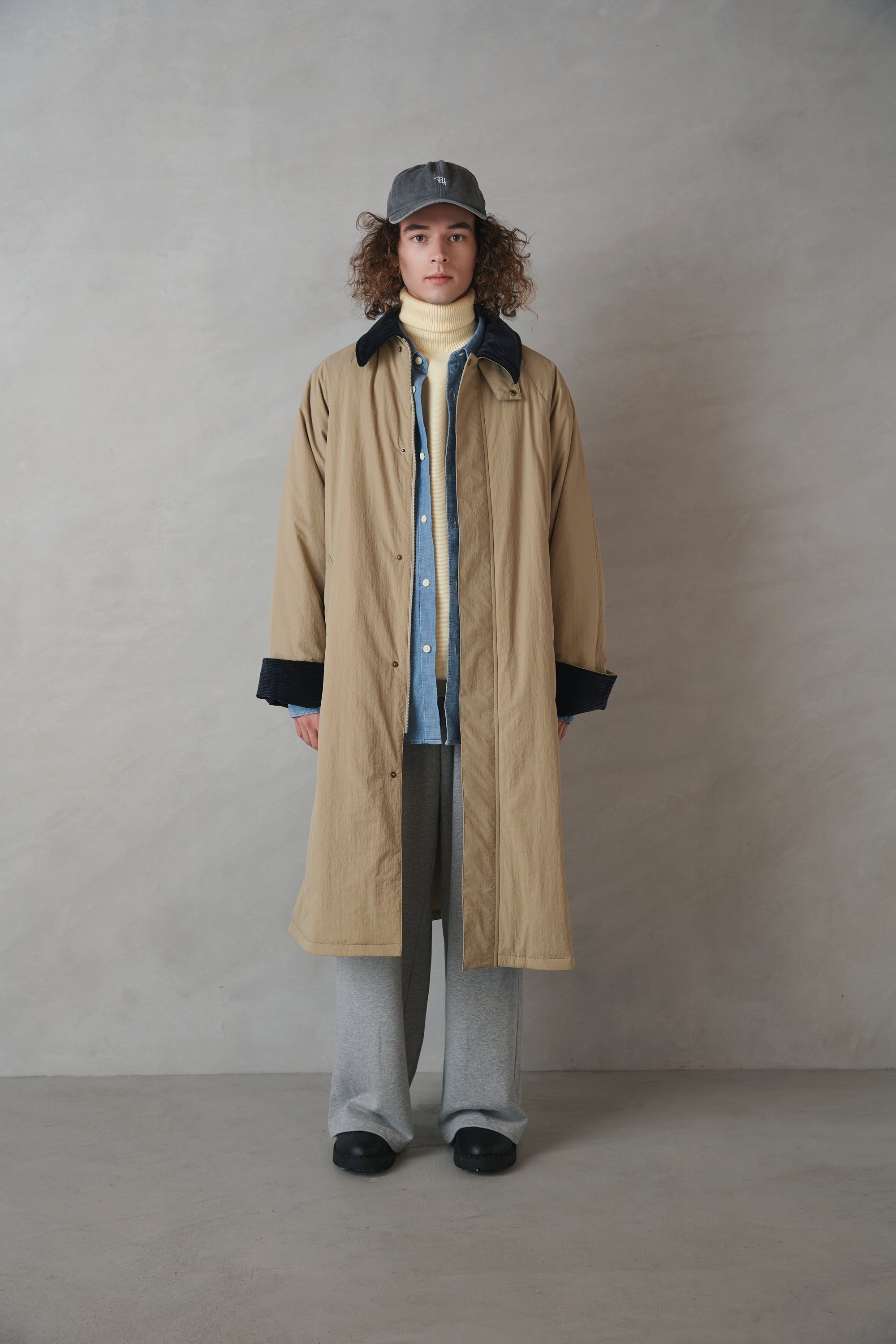 New] コーデュロイカラーコート-Unisex-【お届け予定：10月中旬に順次