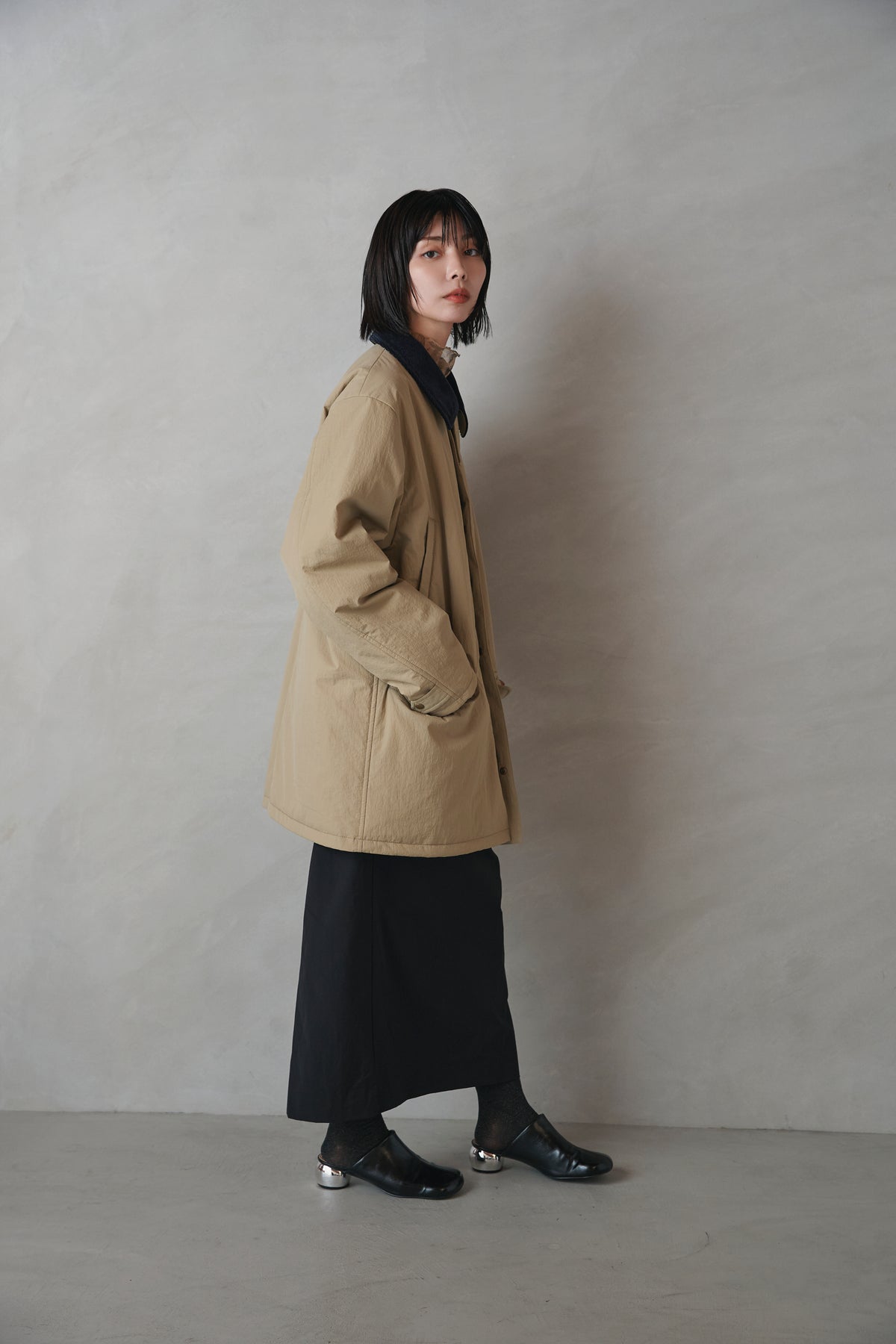 [New] コーデュロイカラージャケット-Unisex-