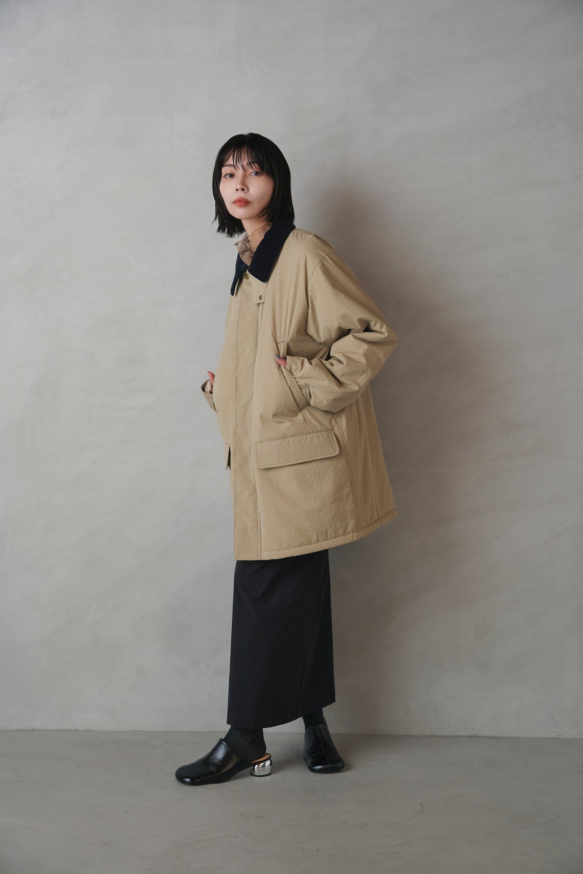 [New] コーデュロイカラージャケット-Unisex-