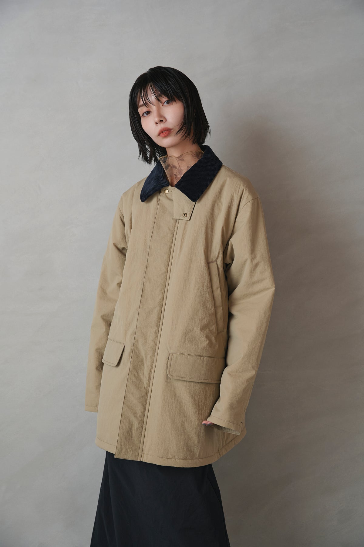 [New] コーデュロイカラージャケット-Unisex-