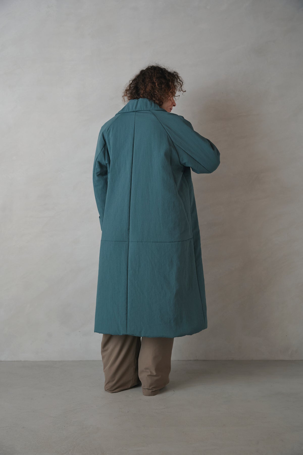 Oversized Raglan Coat - Unisex 