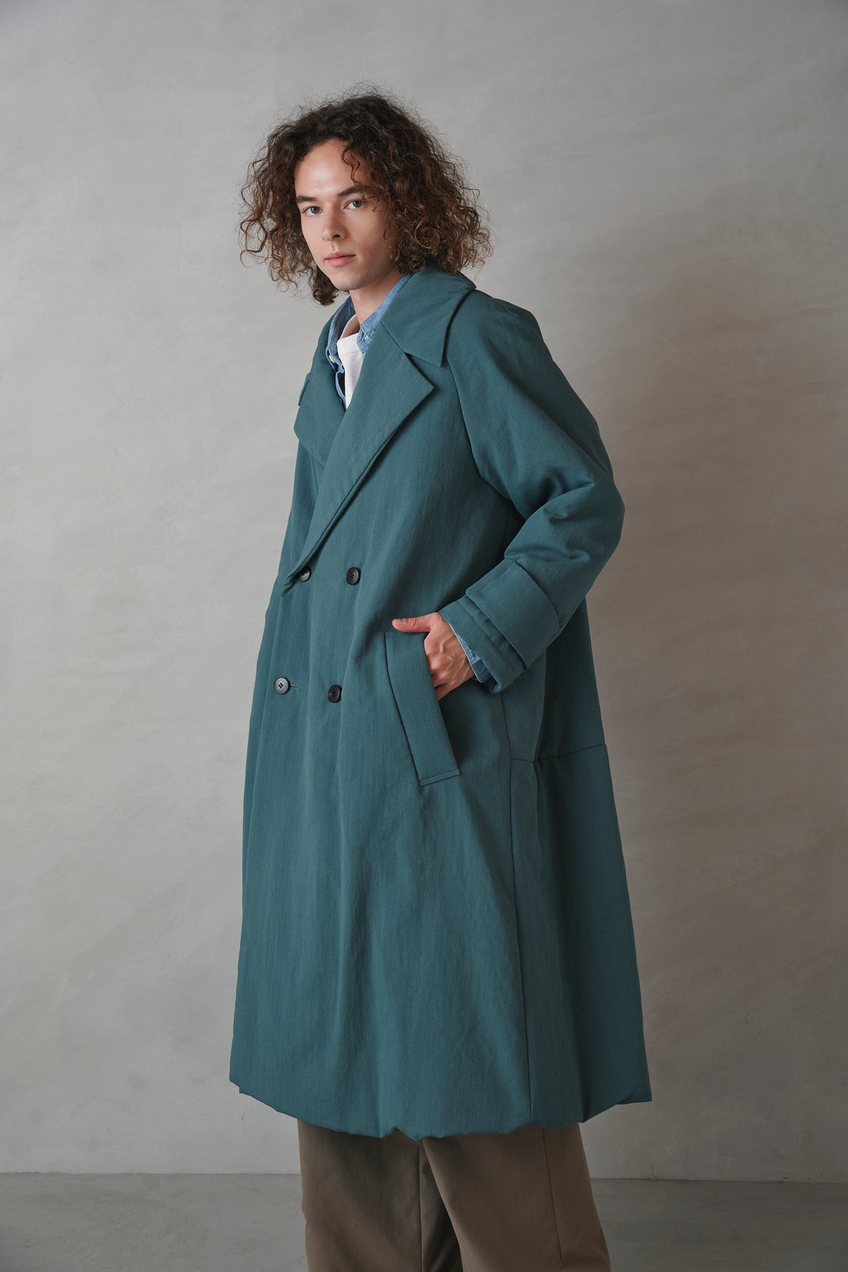 Oversized Raglan Coat - Unisex 
