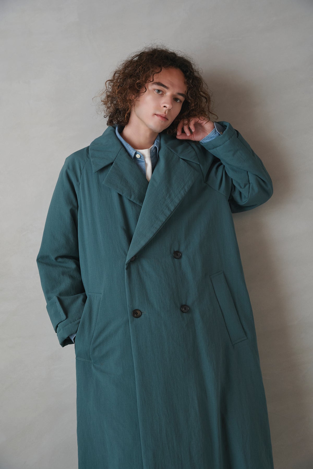 Oversized Raglan Coat - Unisex 