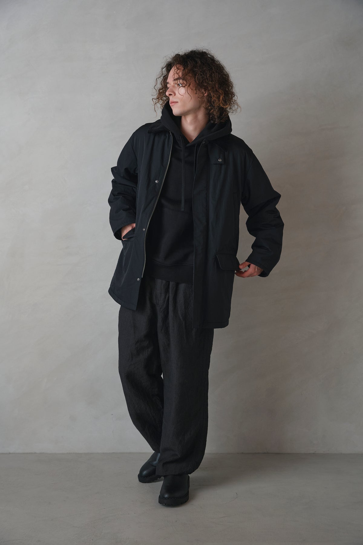 [New] コーデュロイカラージャケット-Unisex-