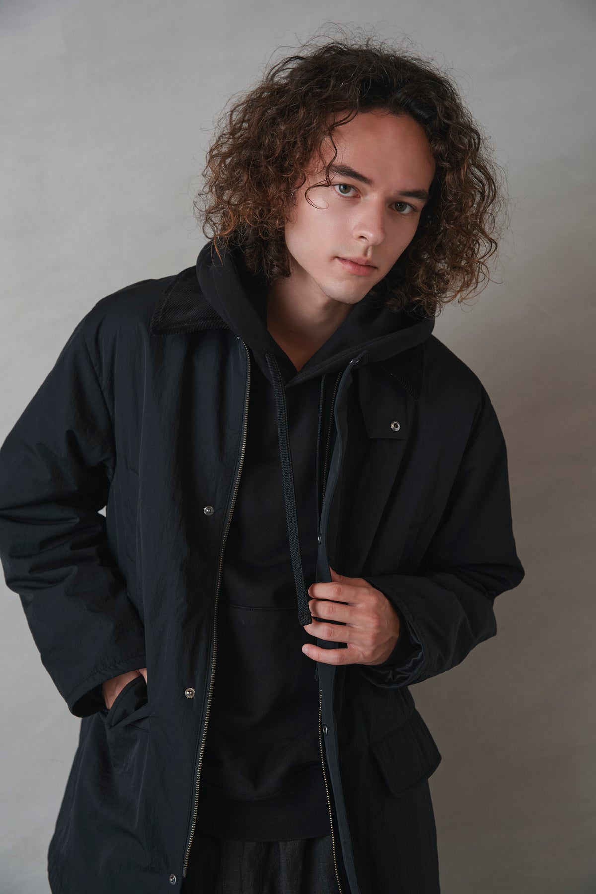 [New] コーデュロイカラージャケット-Unisex-