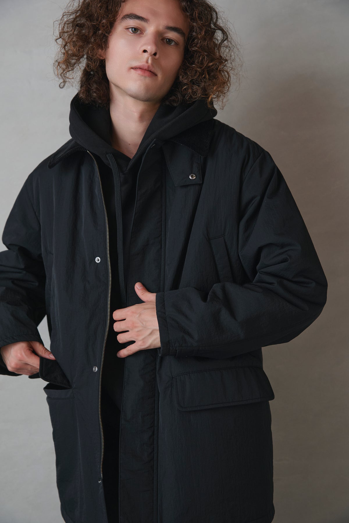 [New] コーデュロイカラージャケット-Unisex-