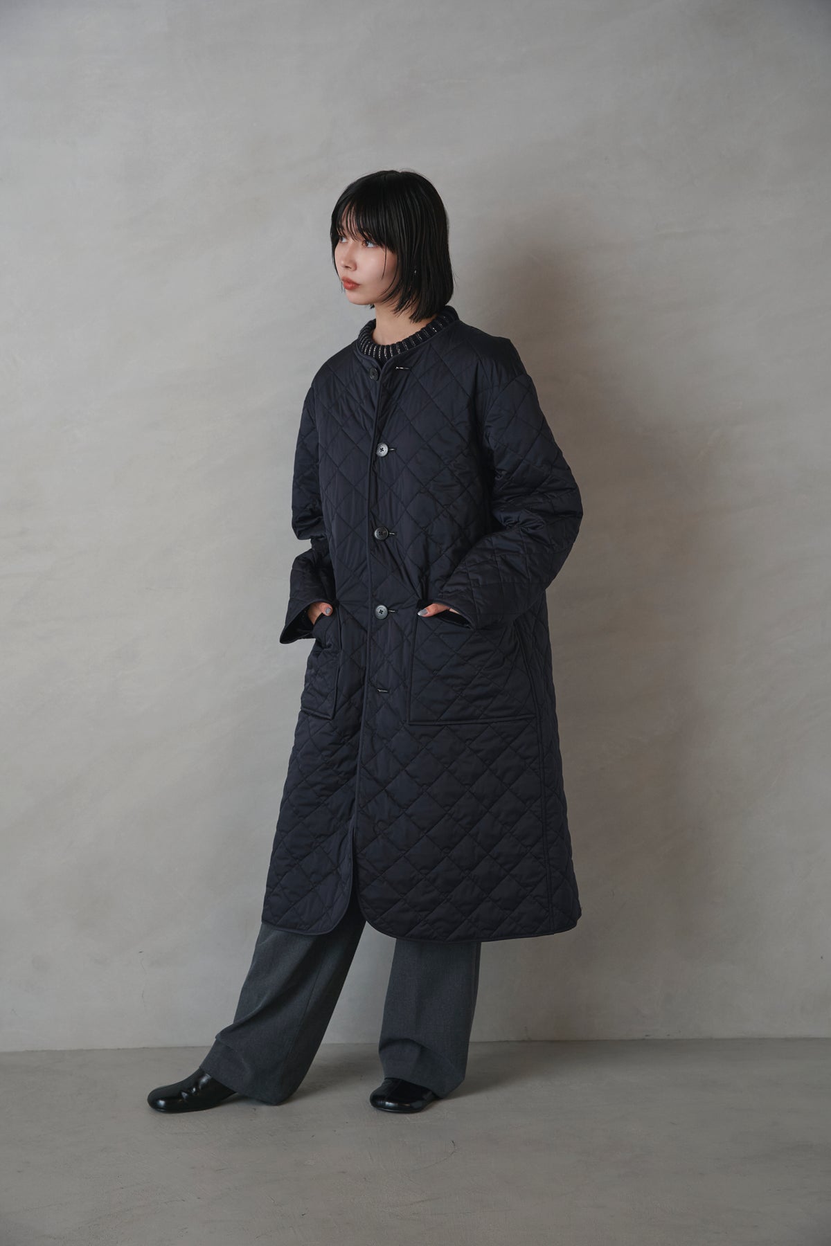 Quilted coat-Unisex 