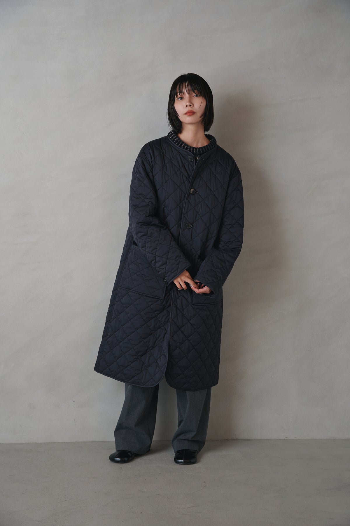Quilted coat-Unisex 