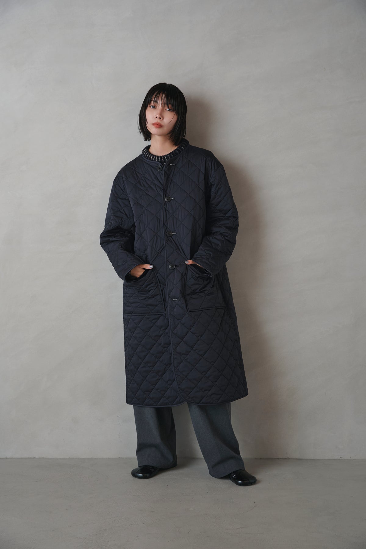 Quilted coat-Unisex 