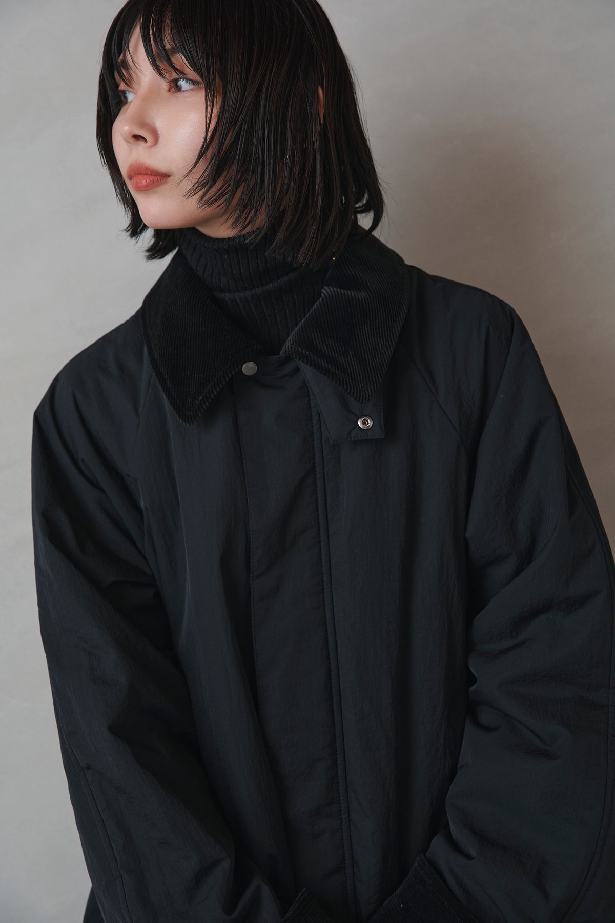[New] コーデュロイカラーコート-Unisex-