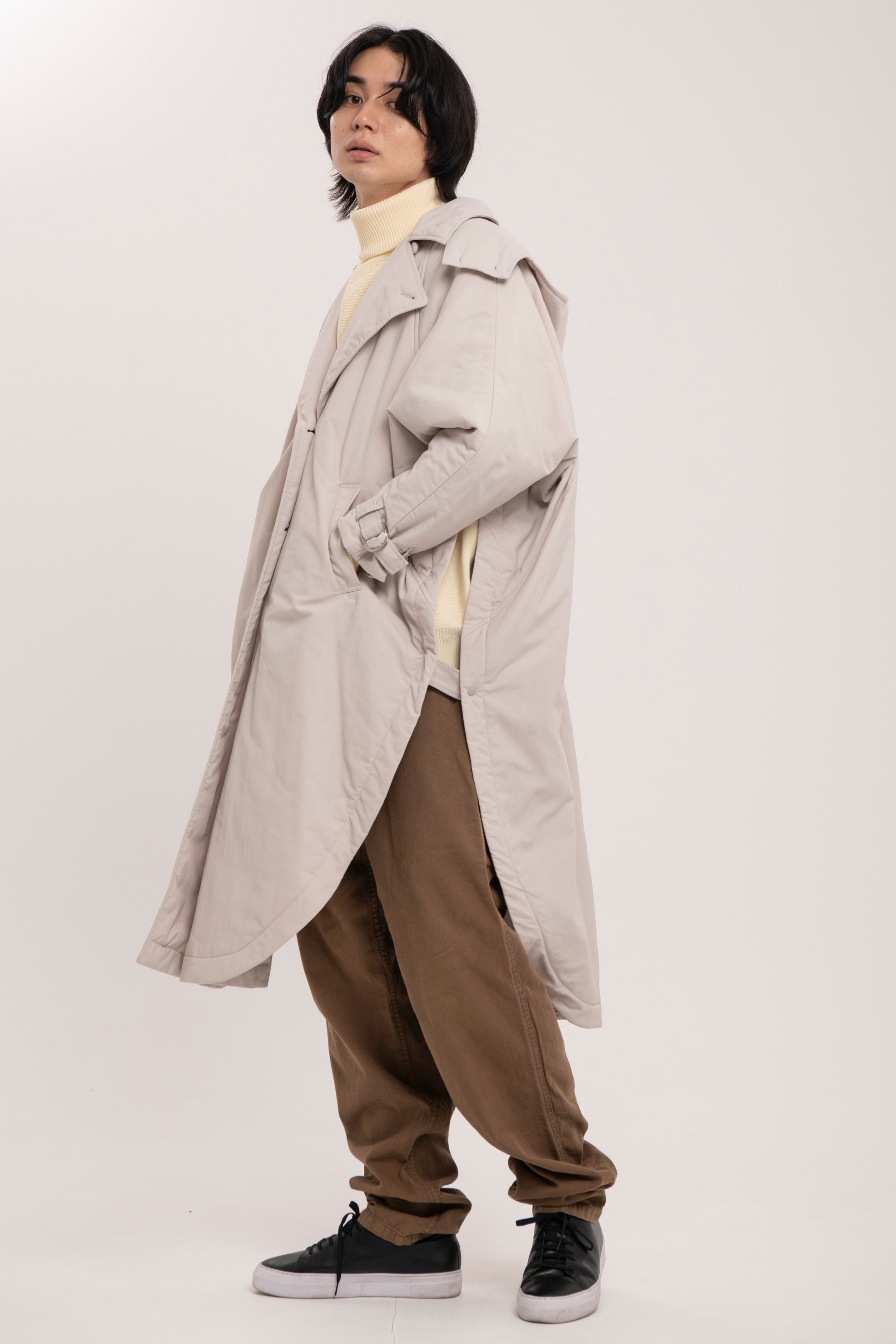 ポンチョコート-Unisex