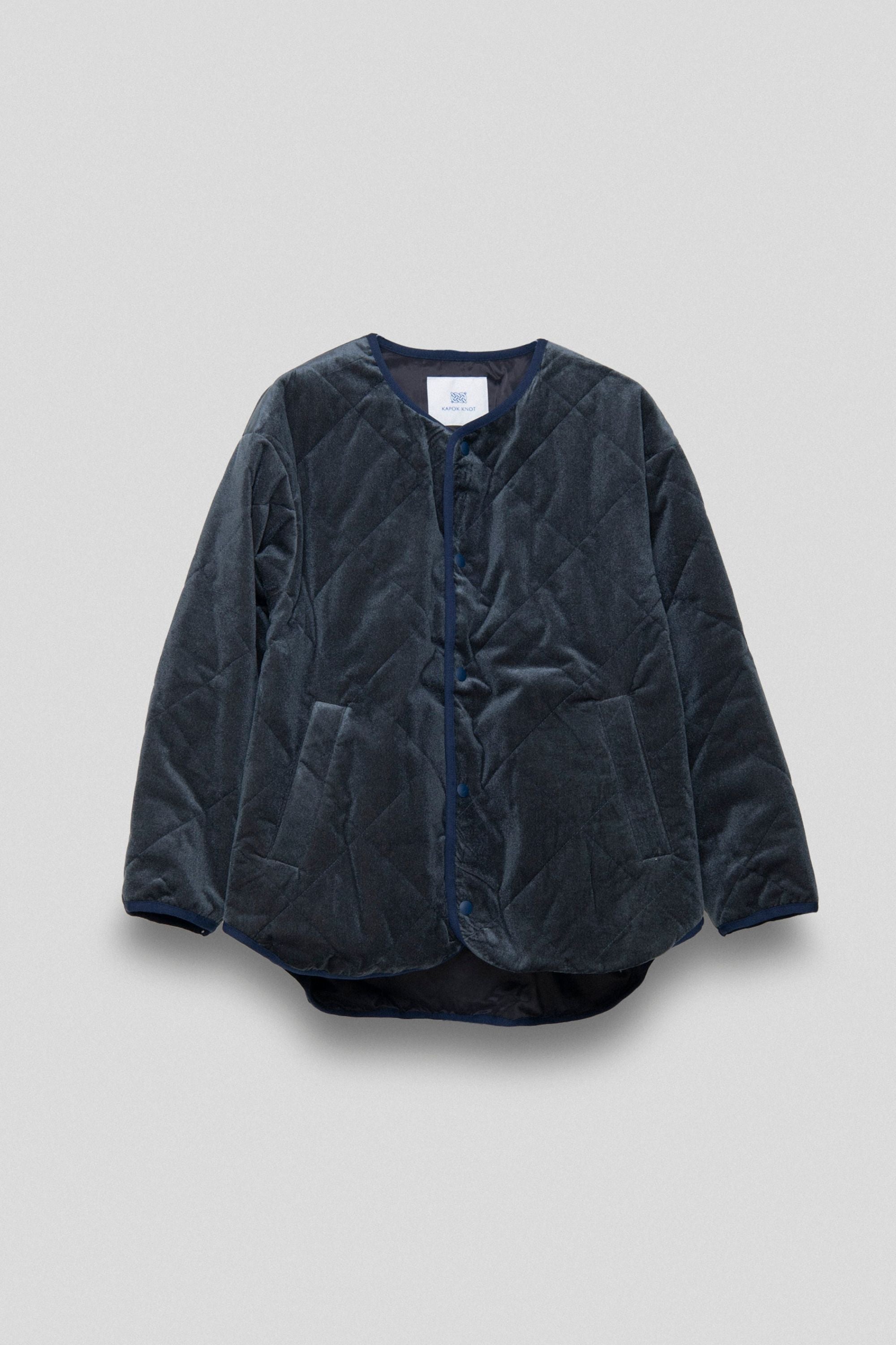 ベロアキルティングジャケット - Unisex