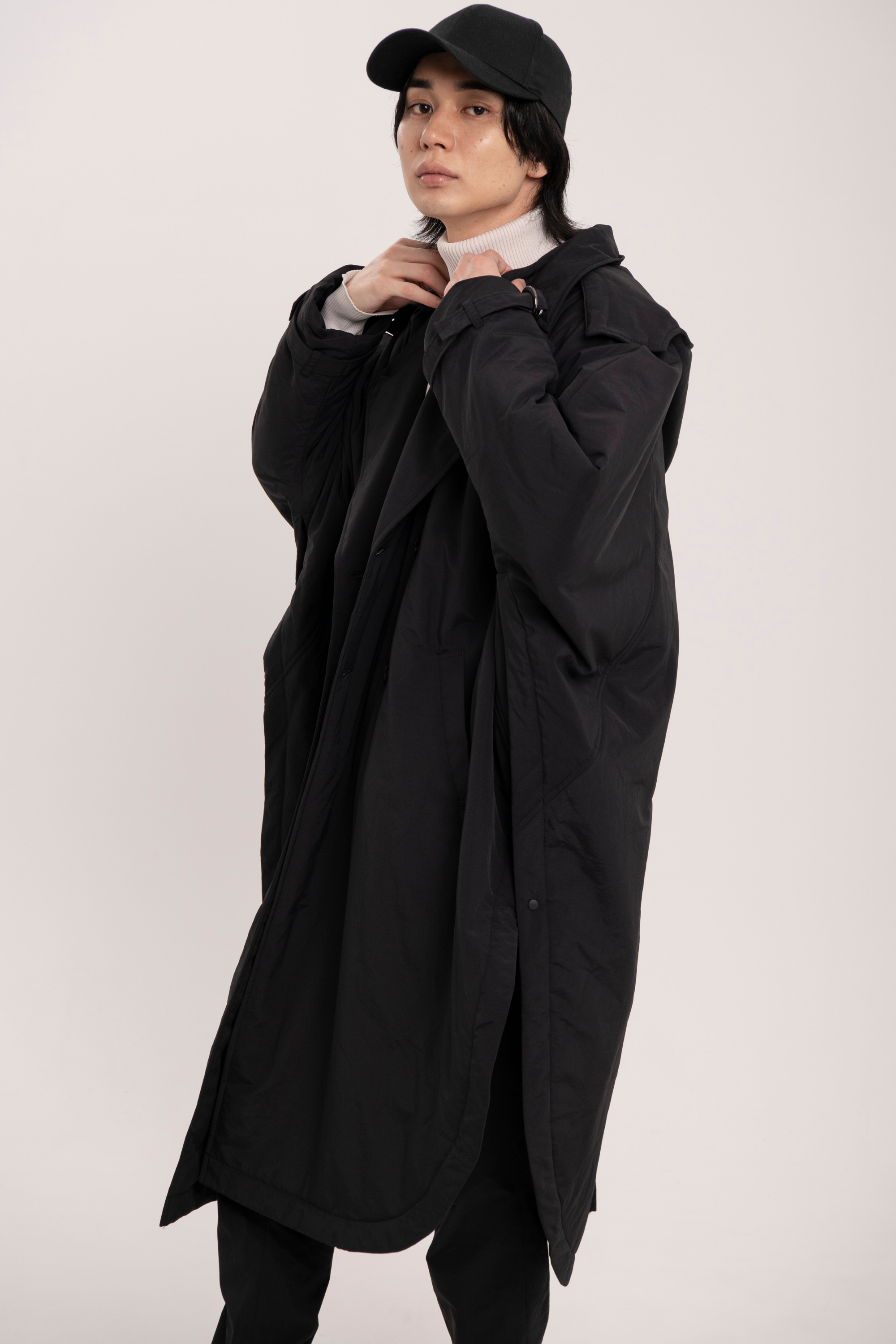 ポンチョコート-Unisex