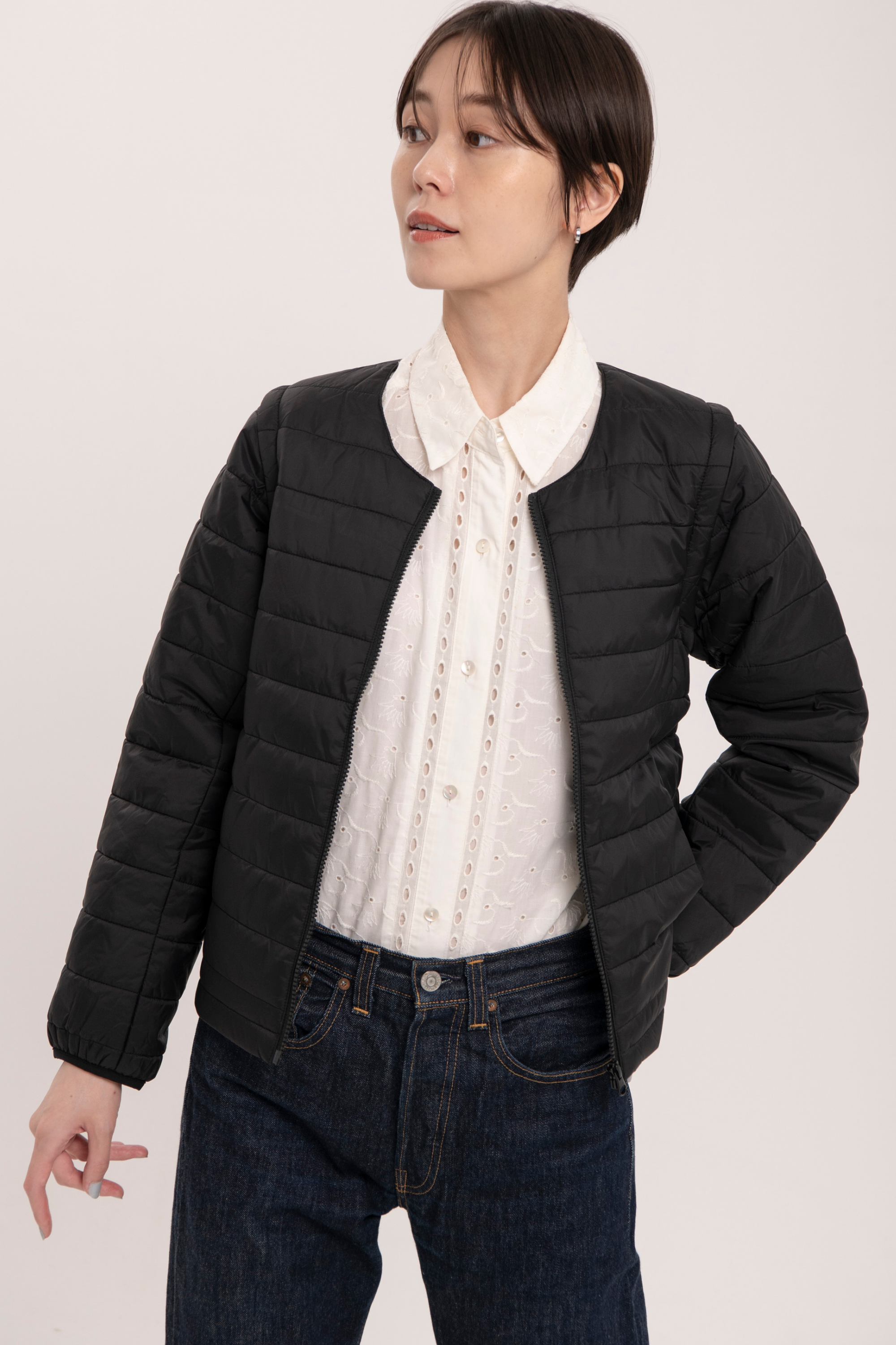 デタッチャブルインナーダウン - Women