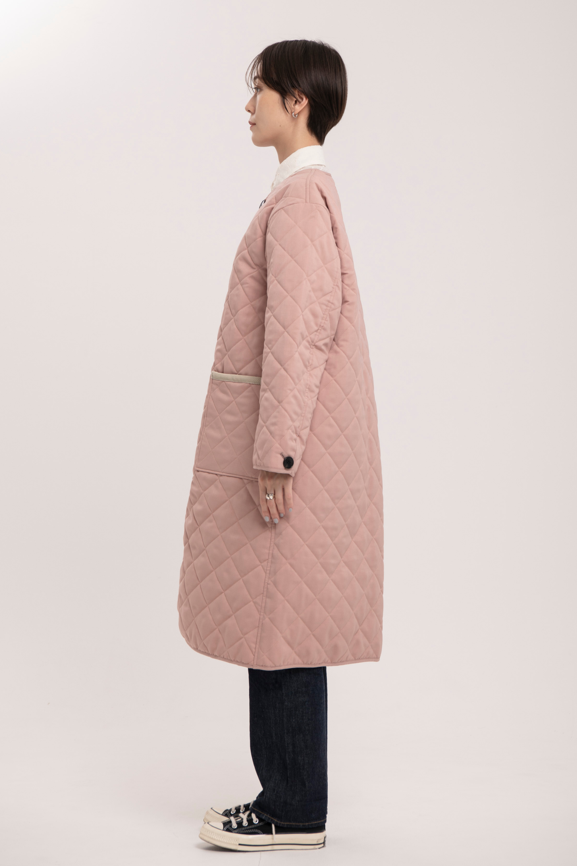 キルティングコート - Unisex -