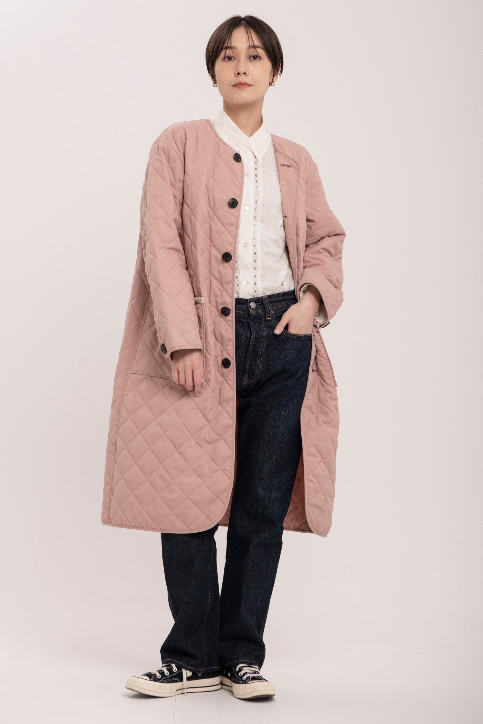 キルティングコート - Unisex -