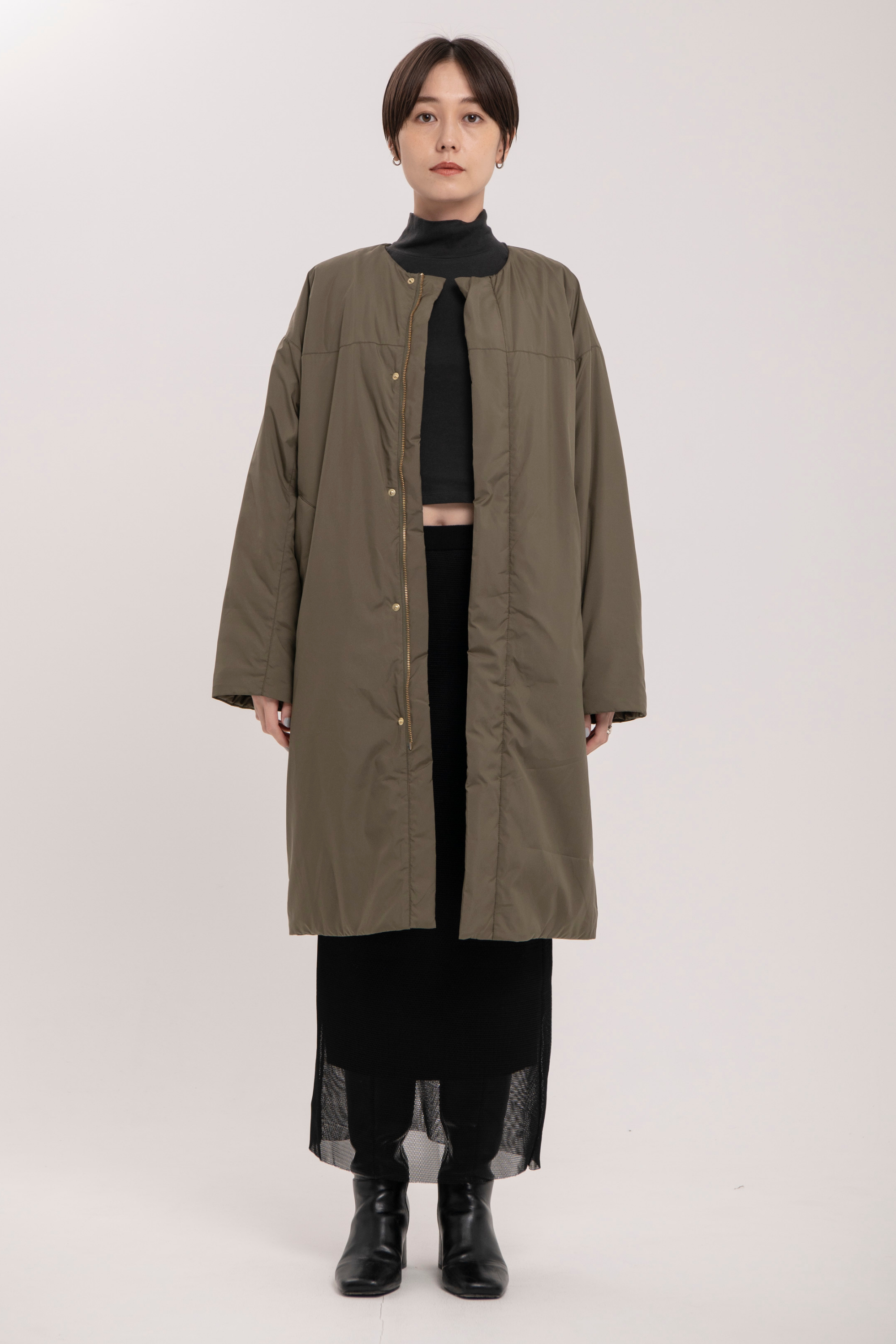 マフラーノットコート -Unisex：【25AW Collection 10月中旬発売予定】
