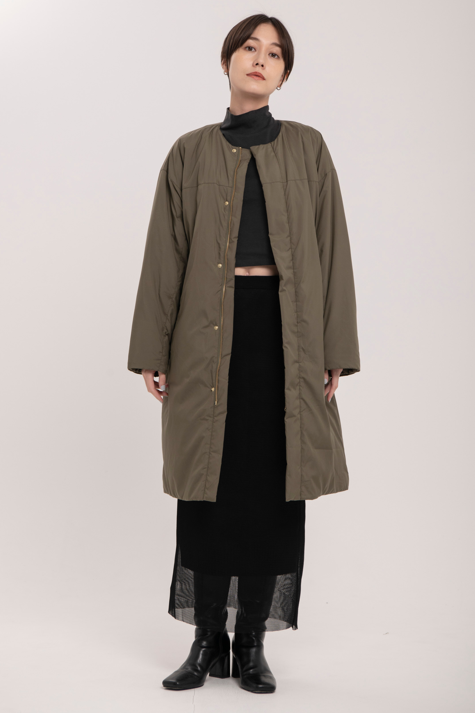 マフラーノットコート -Unisex：【25AW Collection 10月中旬発売予定】