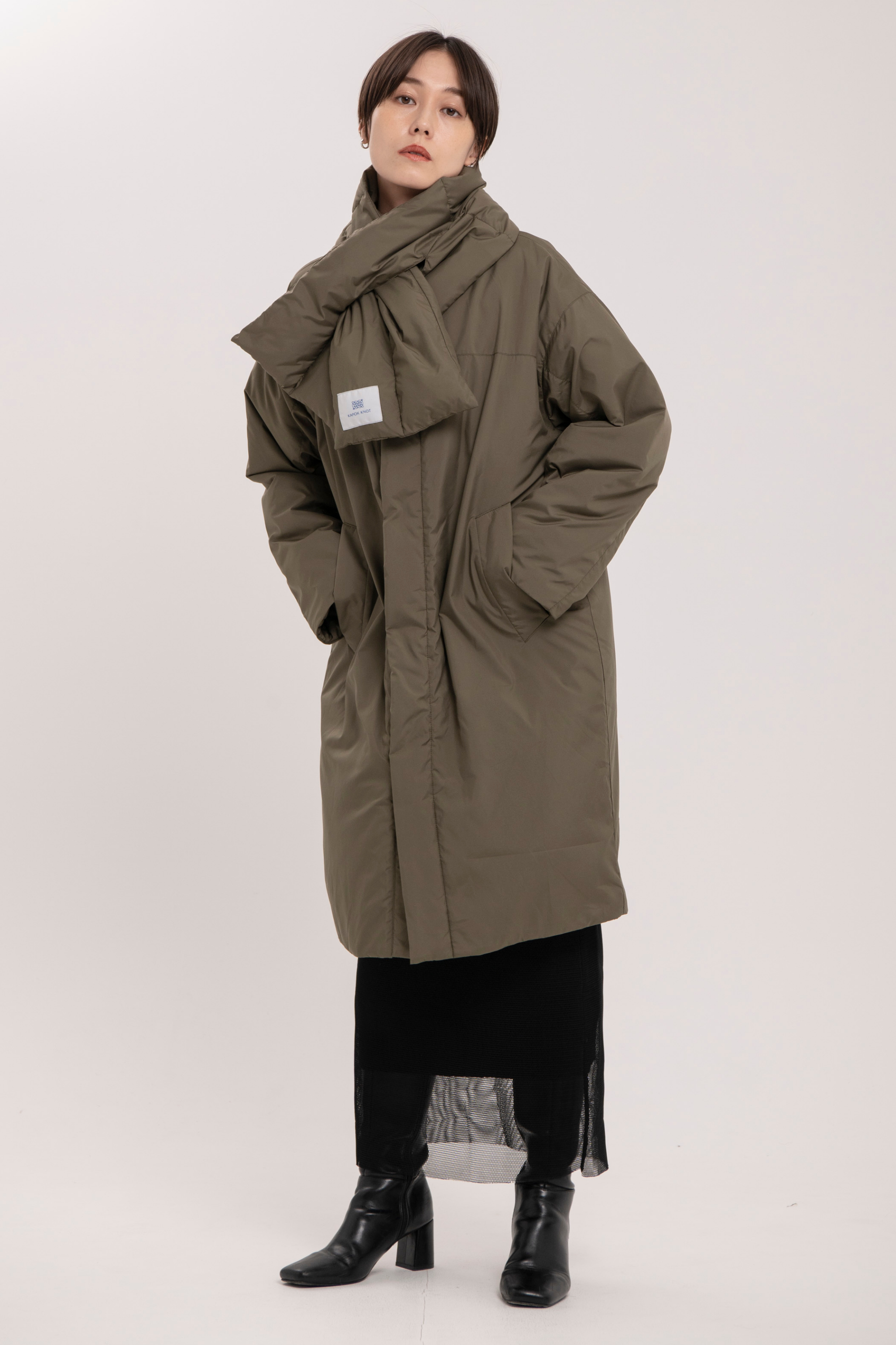 マフラーノットコート -Unisex：【25AW Collection 10月中旬発売予定】
