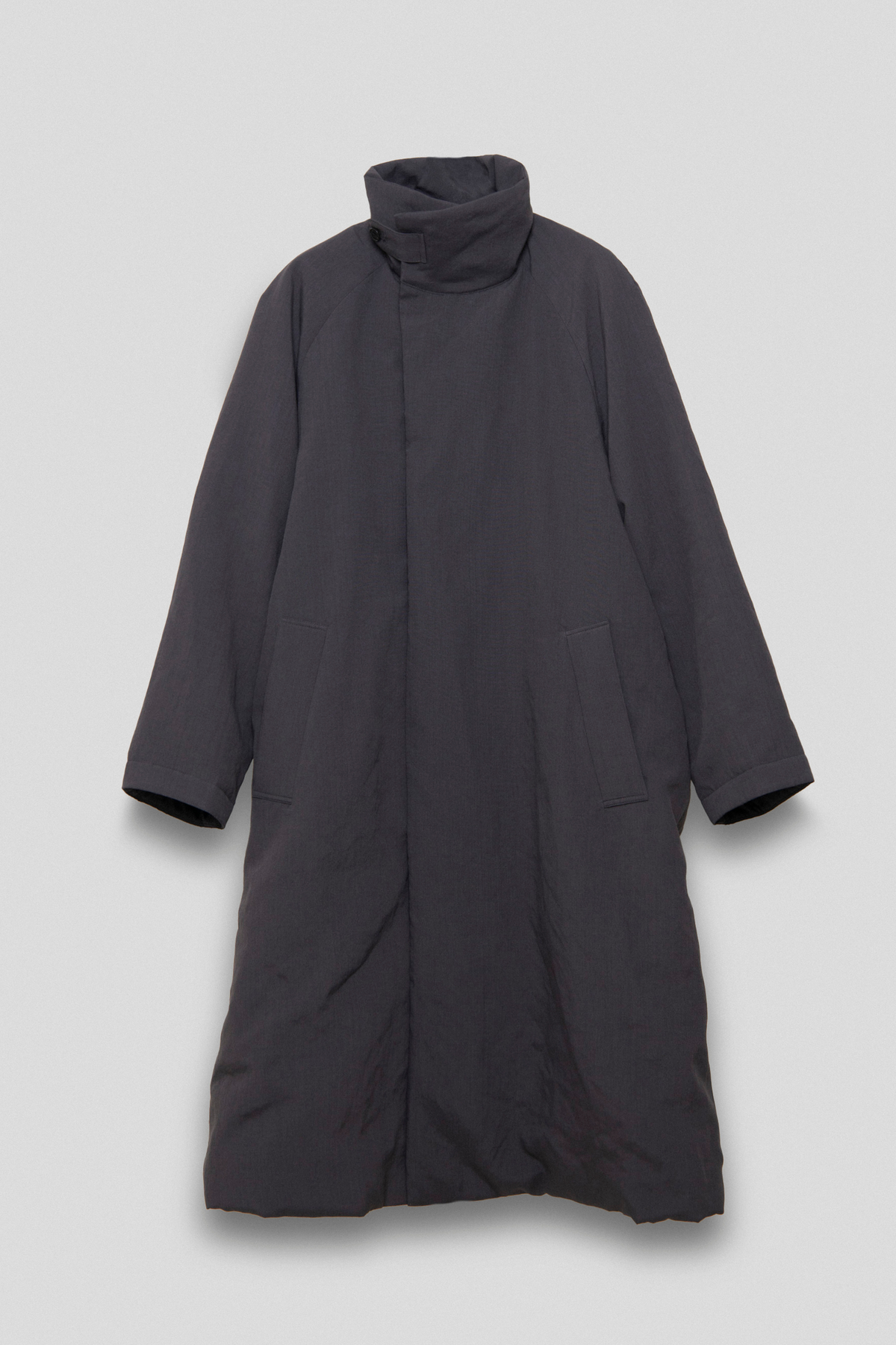 Stand Collar Coat — Unisex