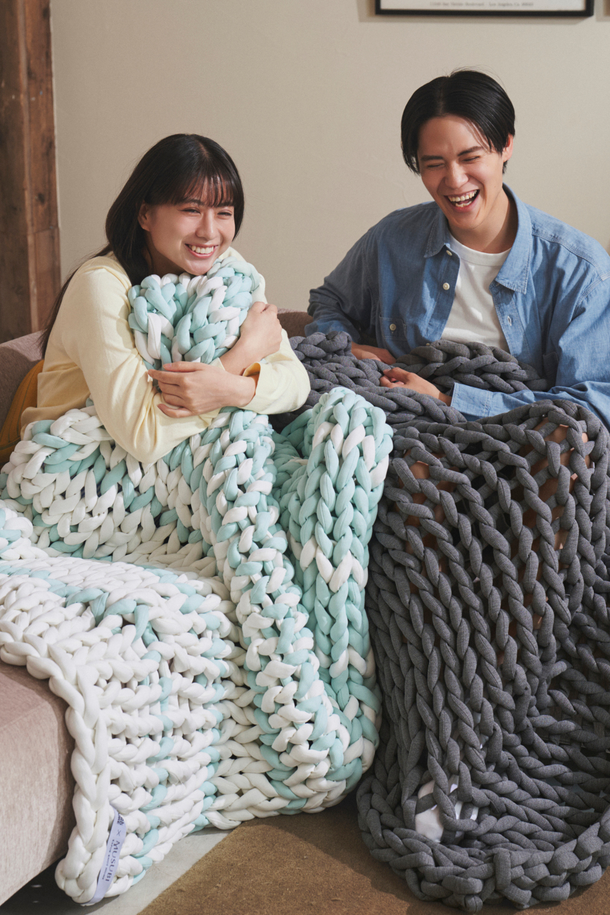 【コラボ商品】リカバリー加重ブランケットMUSUBI × JOURNAL STANDARD FURNITURE