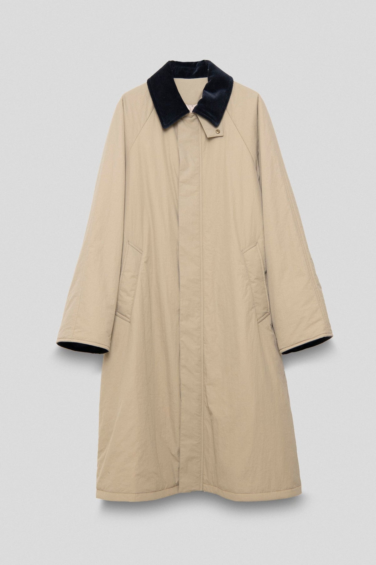 [New] コーデュロイカラーコート-Unisex-