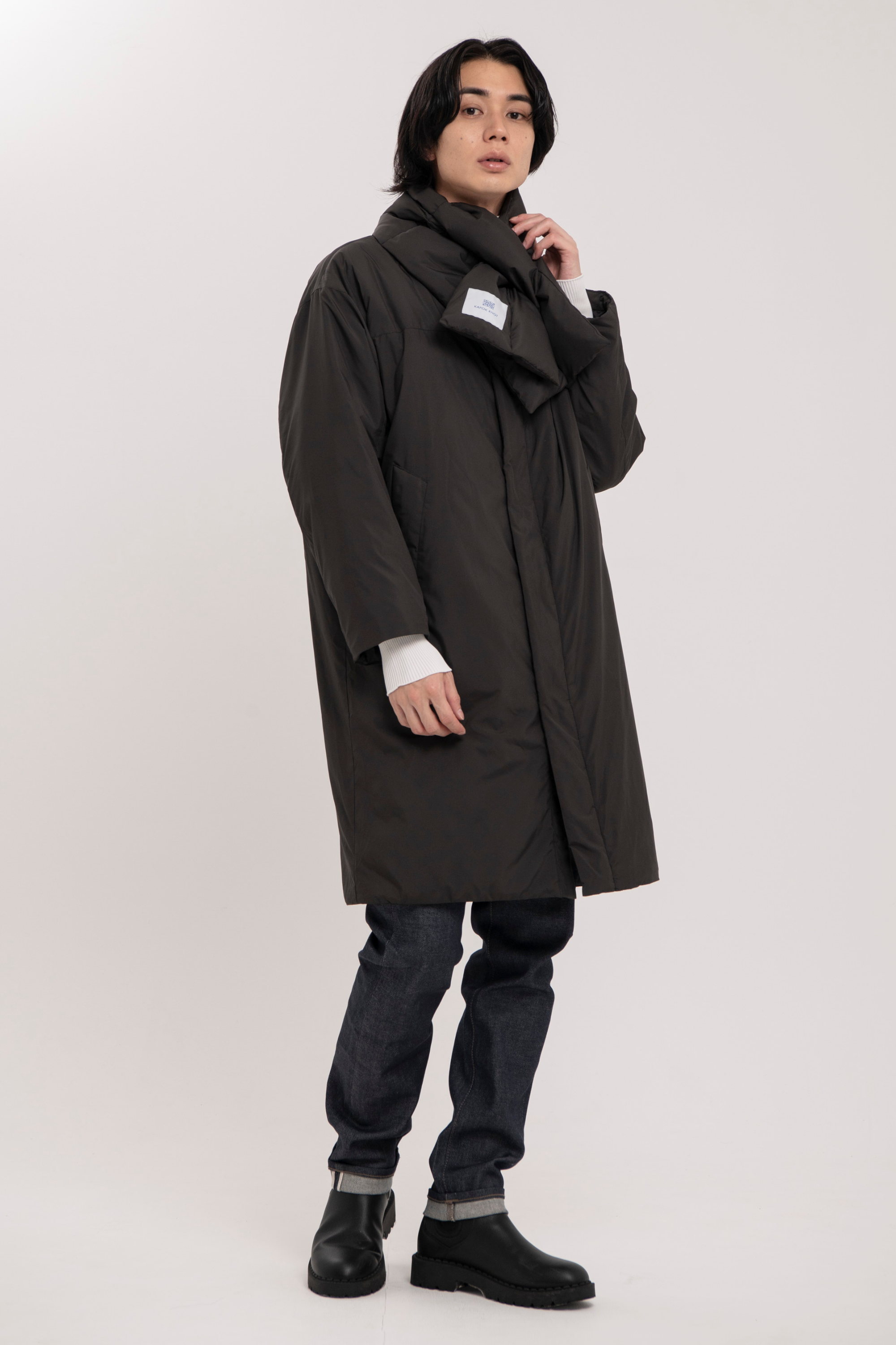 マフラーノットコート -Unisex：【25AW Collection 10月中旬発売予定】