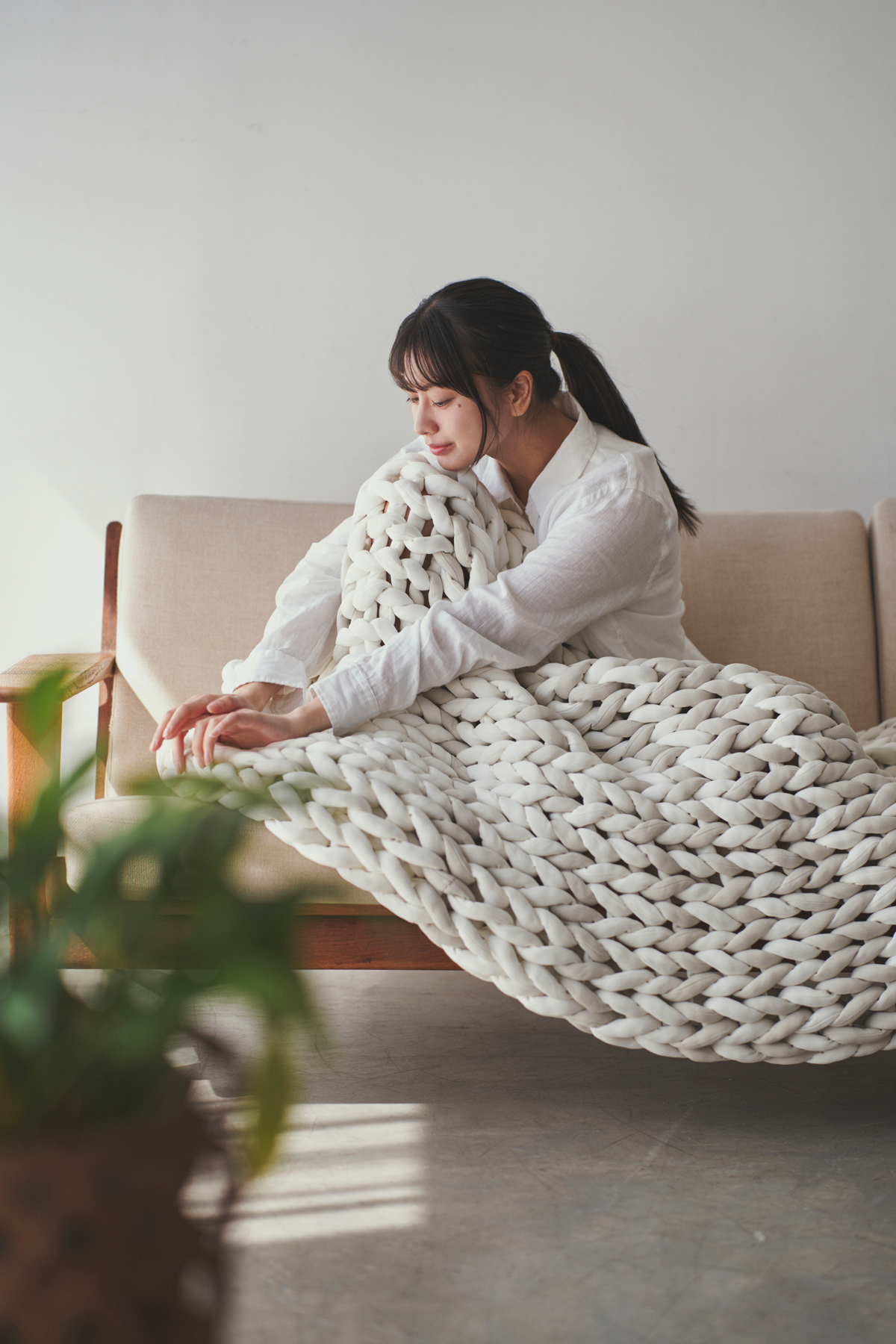 【コラボ商品】リカバリー加重ブランケットMUSUBI × JOURNAL STANDARD FURNITURE